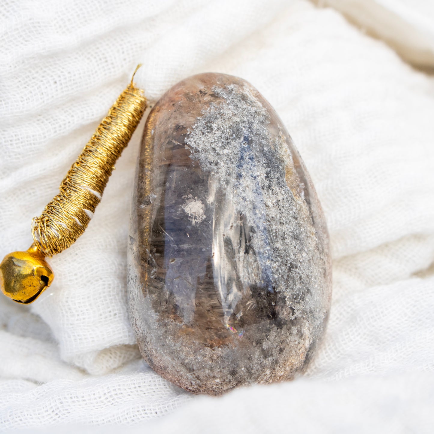 Polished Shaman Quartz Lens