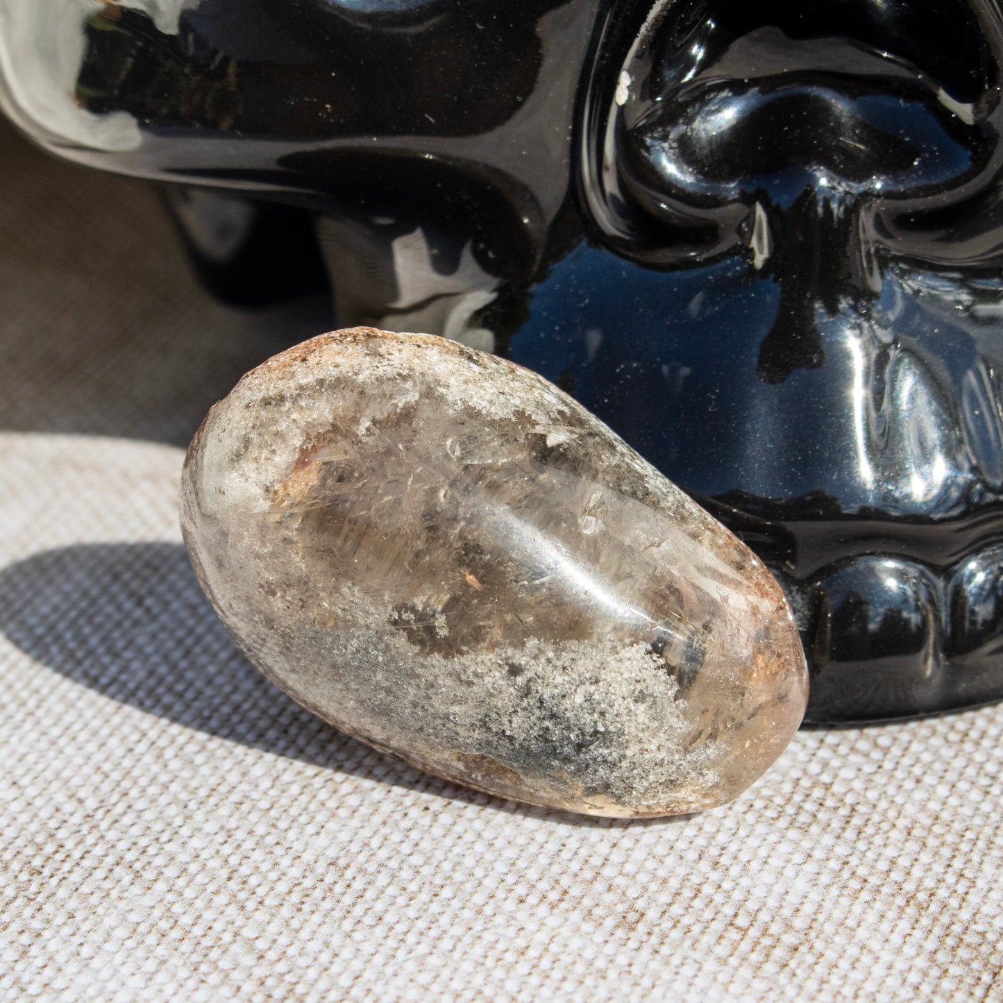 Polished Shaman Quartz Lens