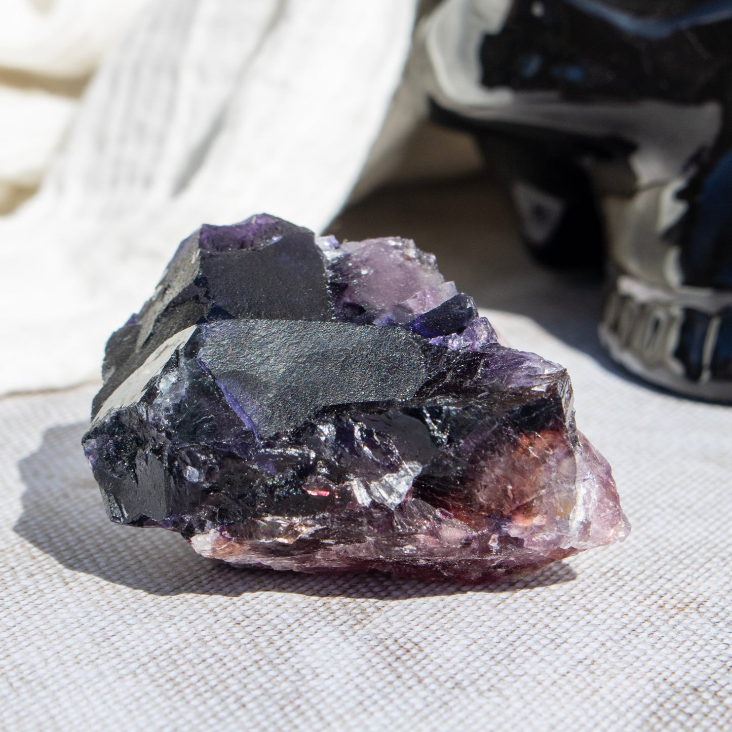 Raw Fluorite Cluster – Mongolia