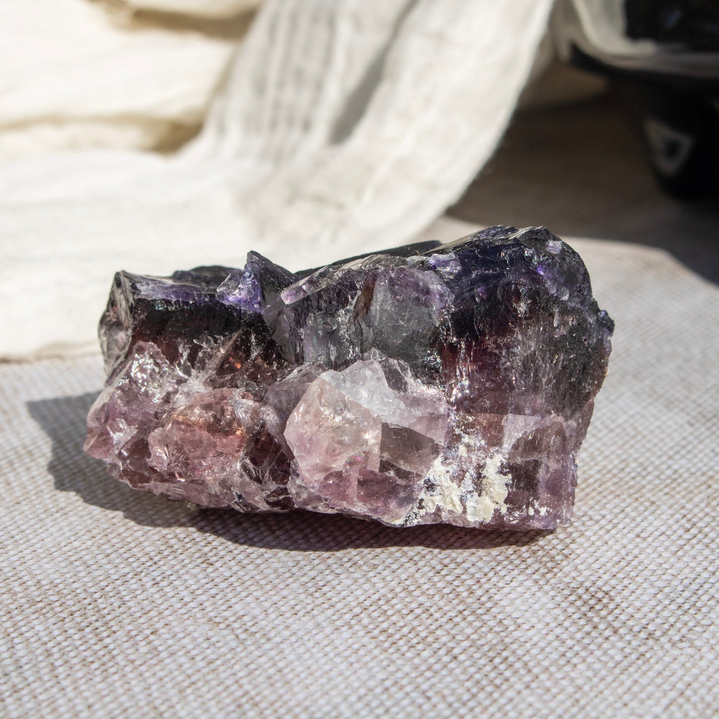 Raw Fluorite Cluster – Mongolia