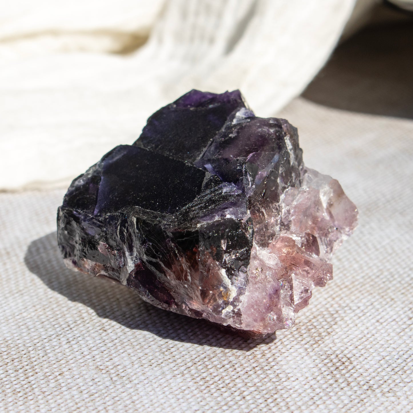 Raw Fluorite Cluster – Mongolia