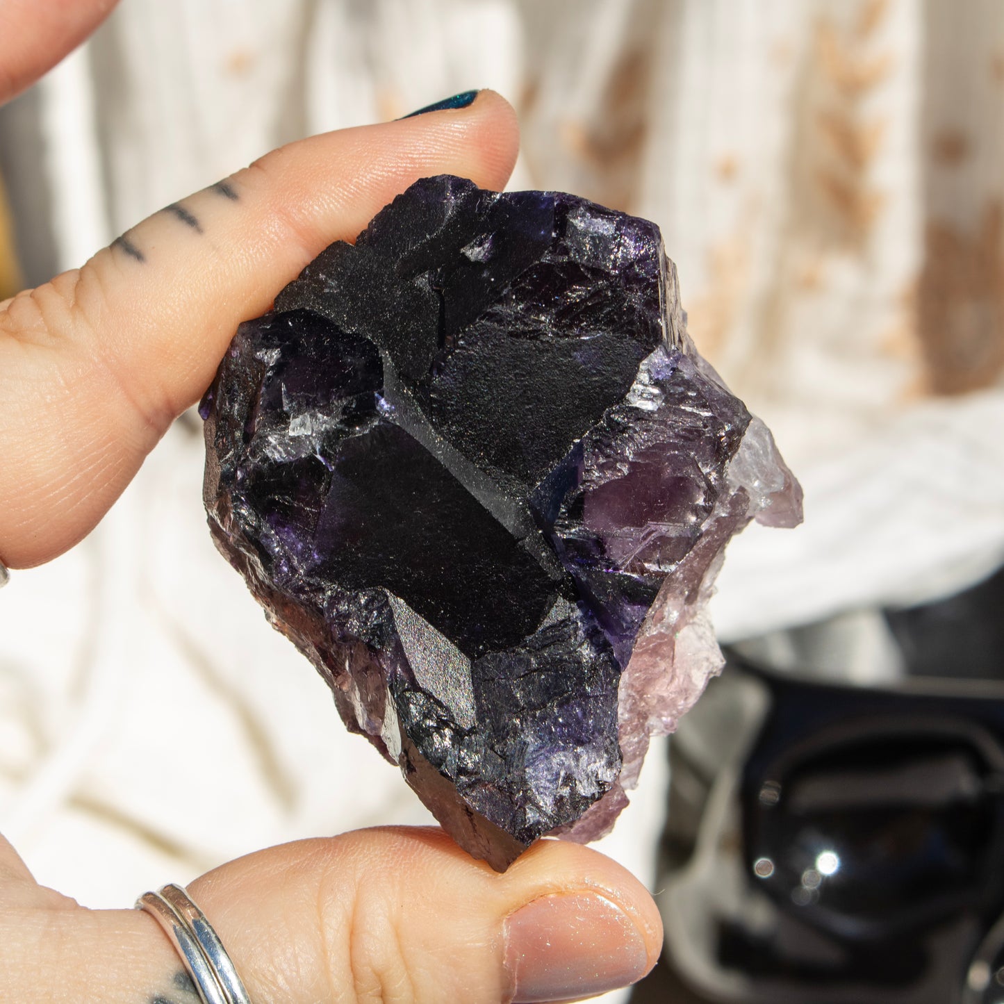 Raw Fluorite Cluster – Mongolia