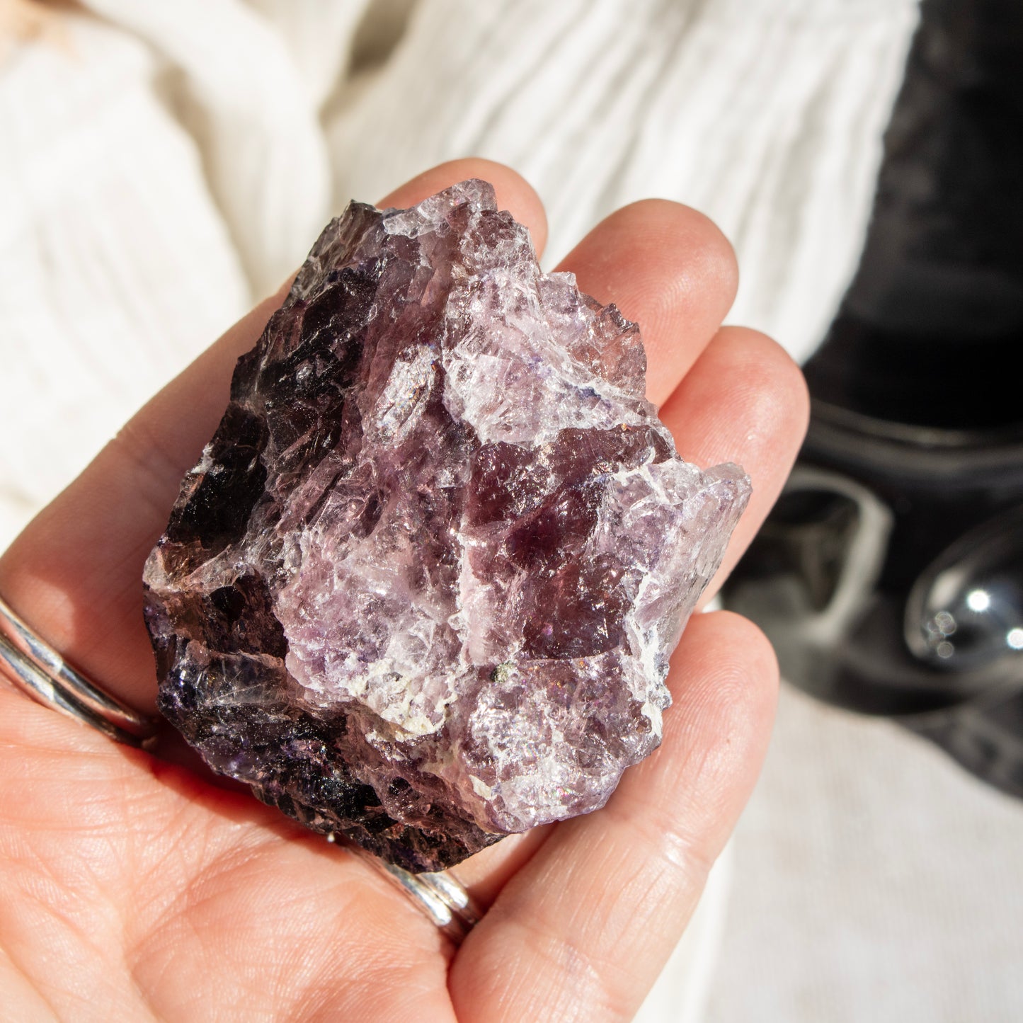 Raw Fluorite Cluster – Mongolia