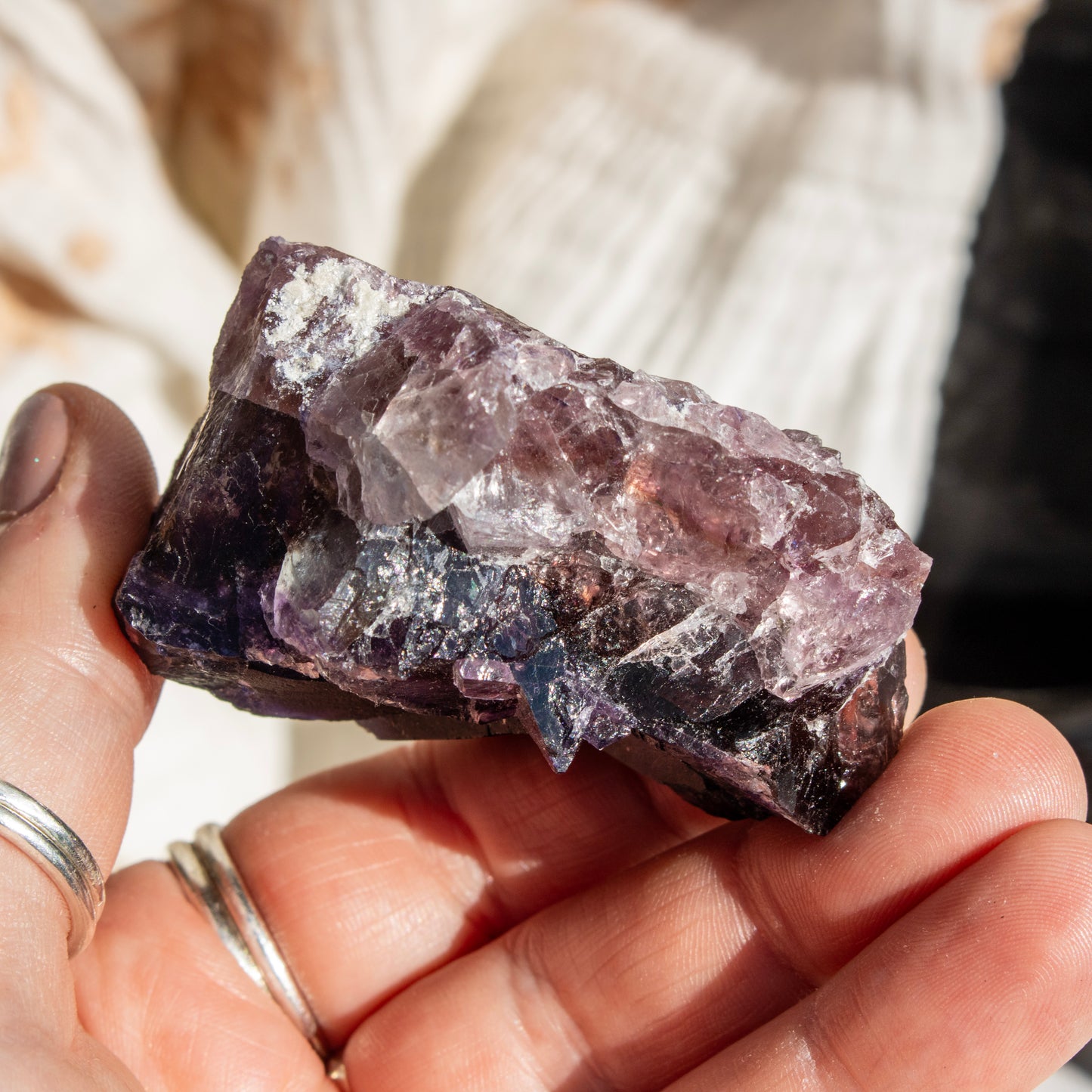 Raw Fluorite Cluster – Mongolia