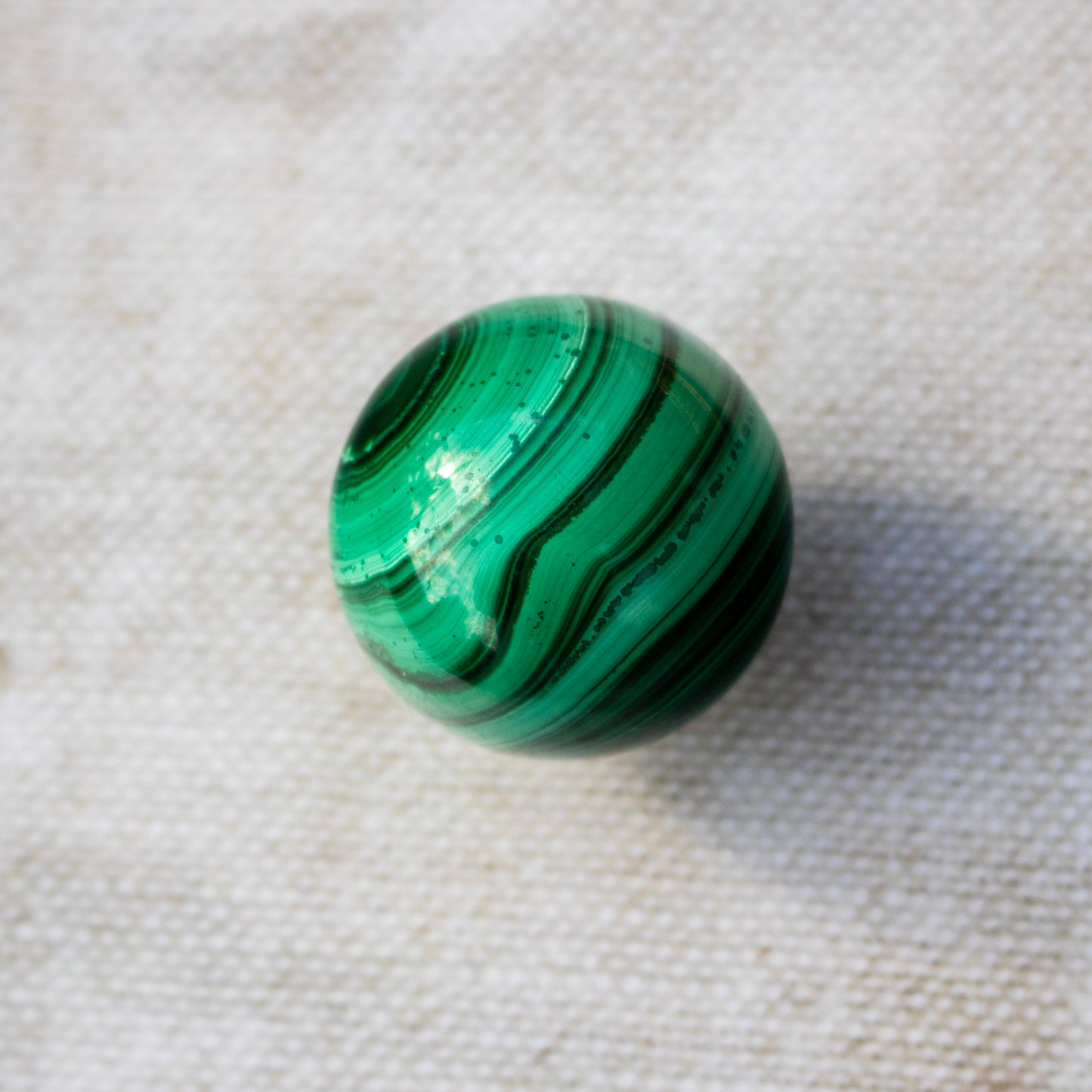 Malachite Crystal Sphere