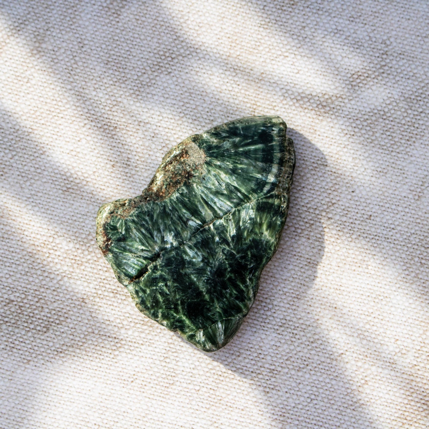 Polished Seraphinite Slice