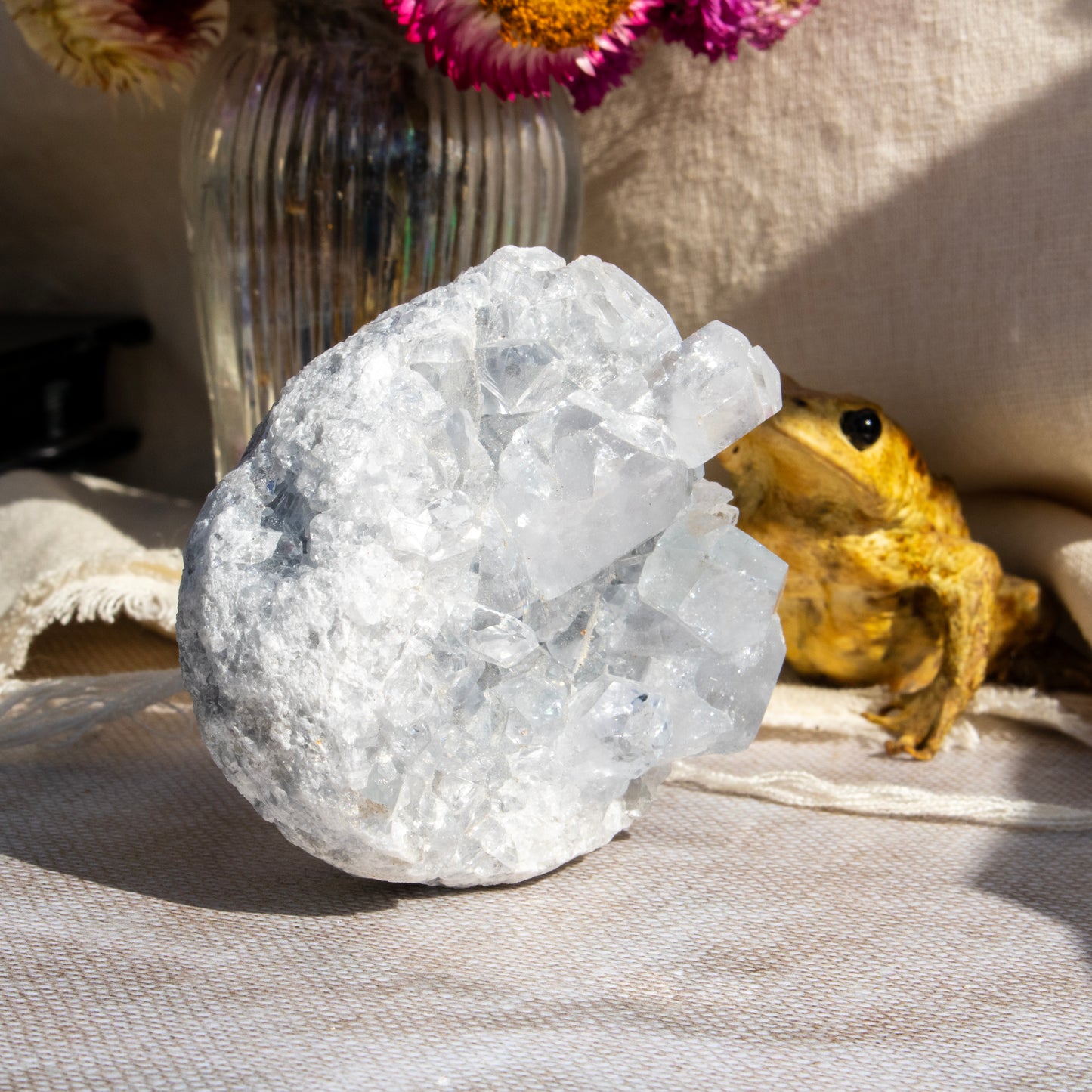 Celestite Cluster (Madagascar)