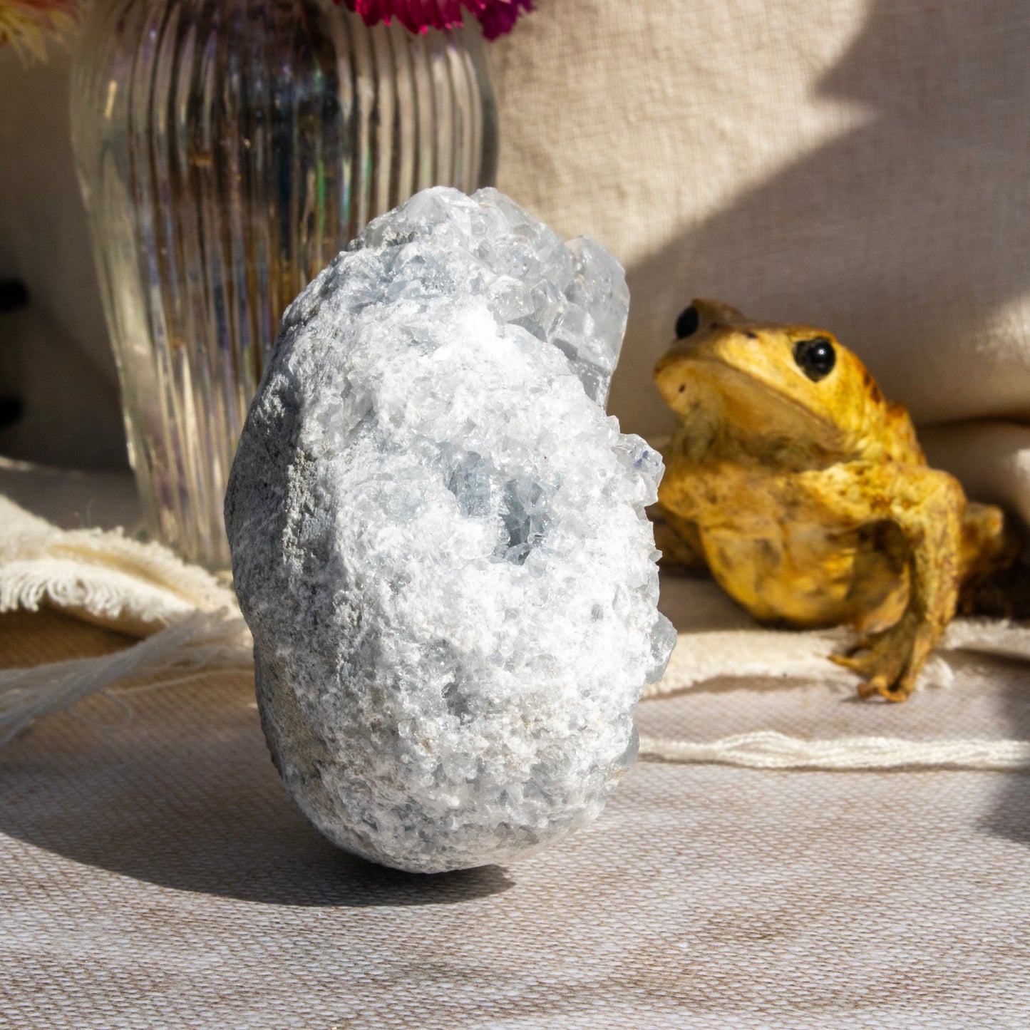 Celestite Cluster (Madagascar)