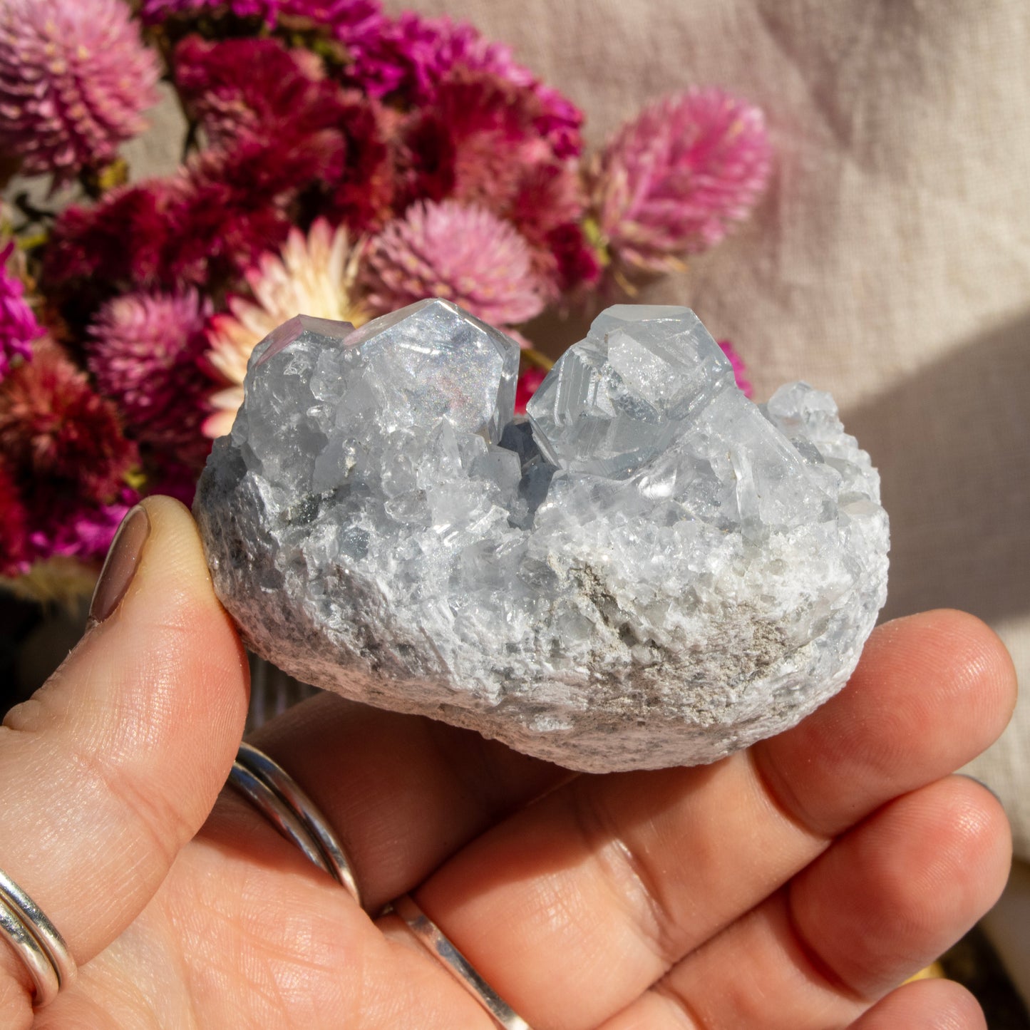 Celestite Cluster (Madagascar)