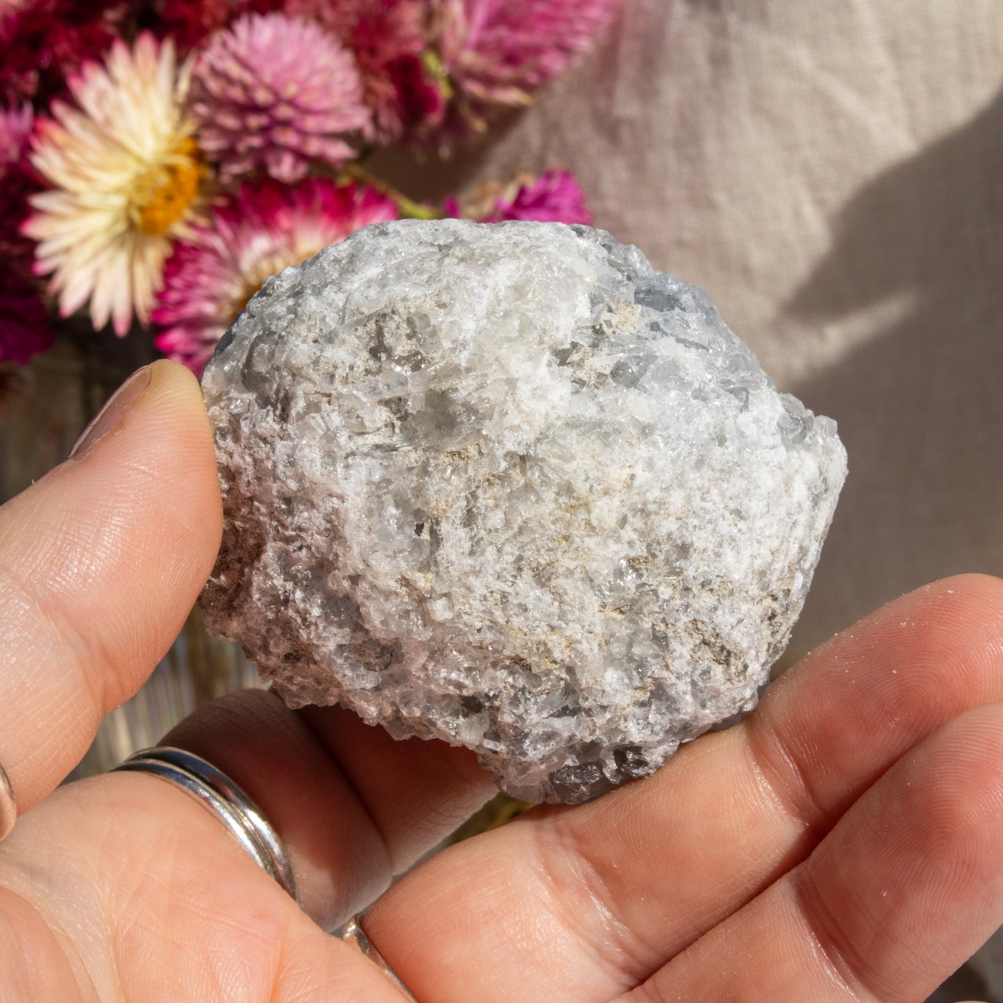Celestite Cluster (Madagascar)