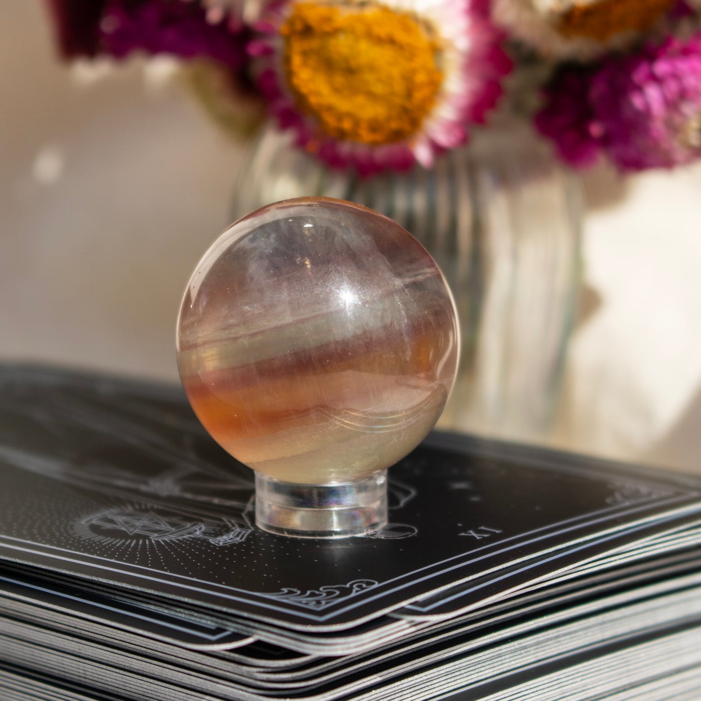 Candy Fluorite Sphere