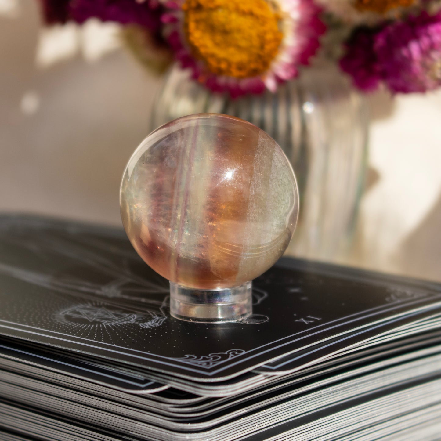 Candy Fluorite Sphere