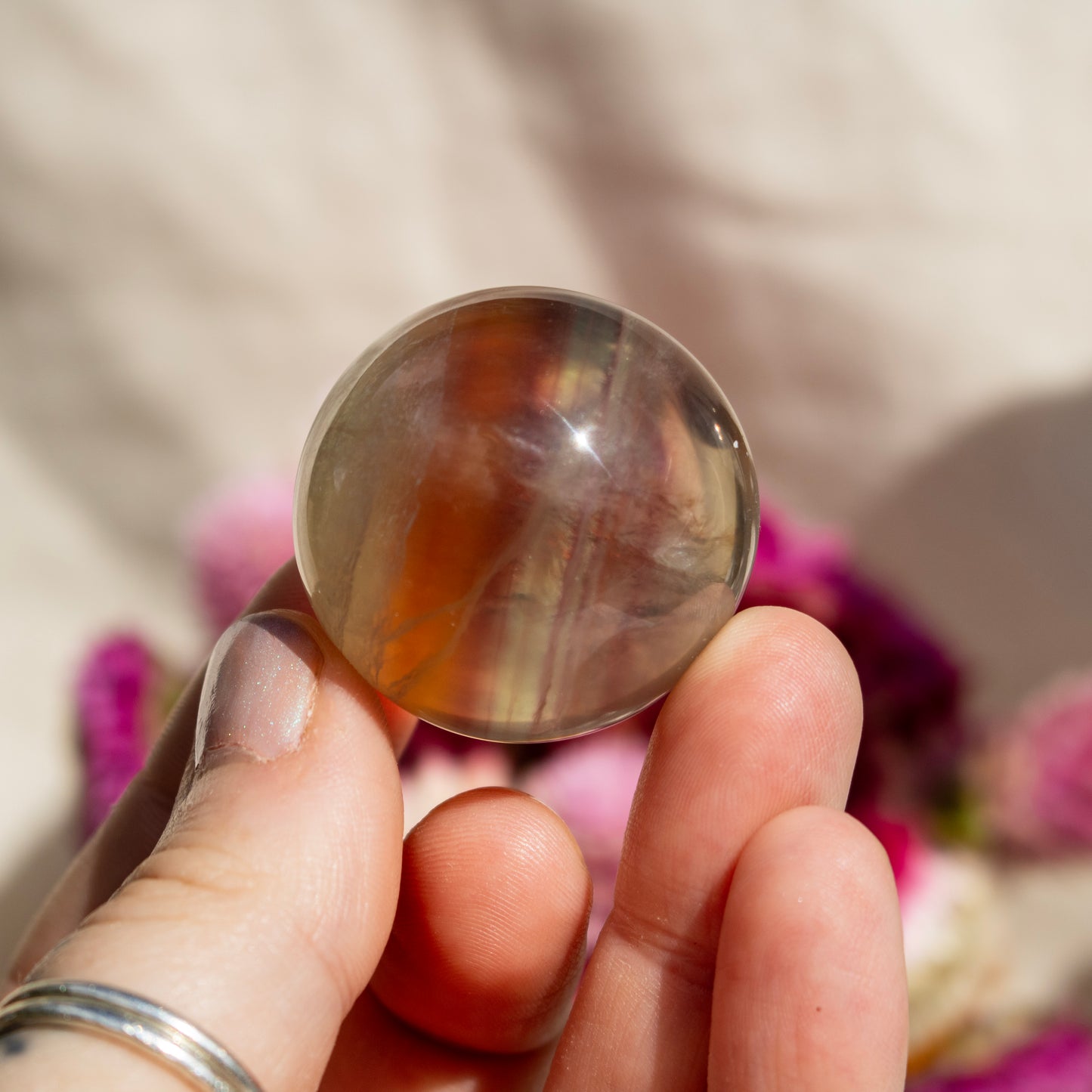 Candy Fluorite Sphere