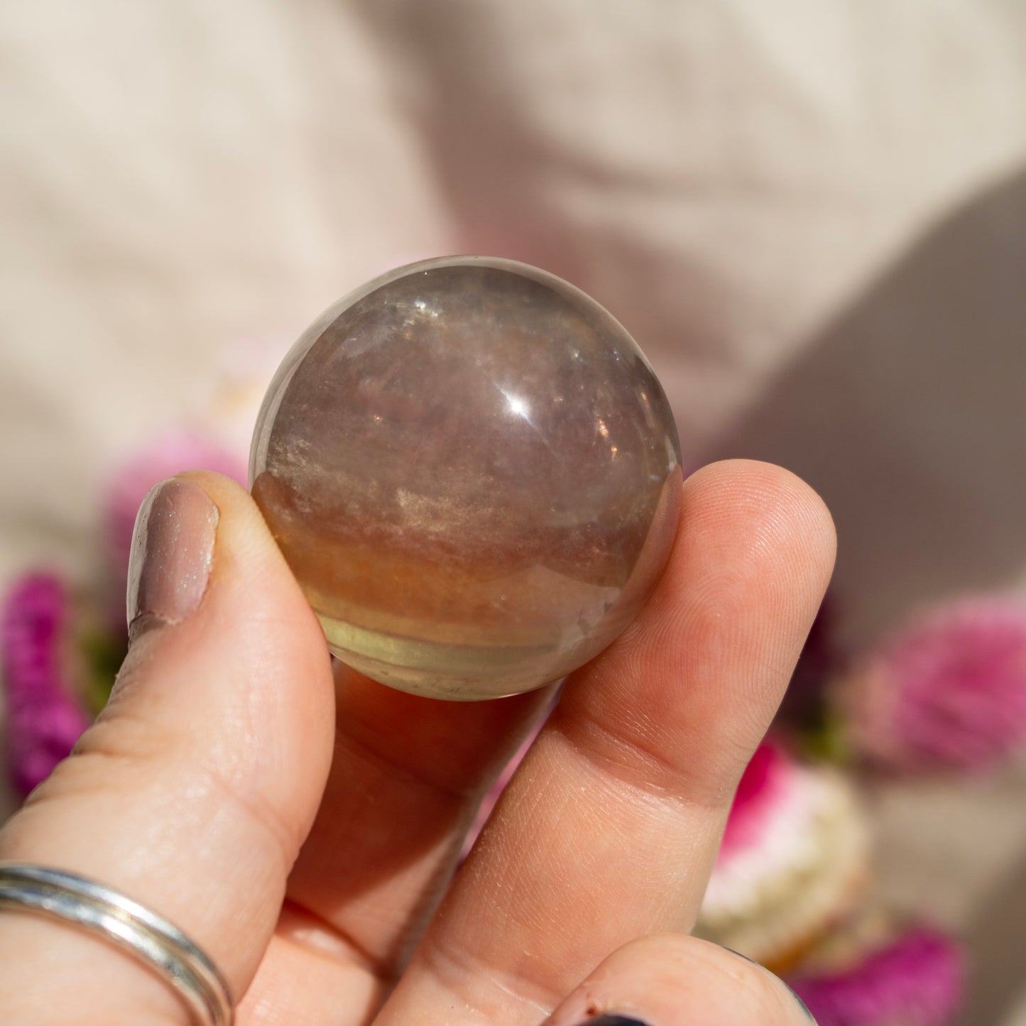 Candy Fluorite Sphere