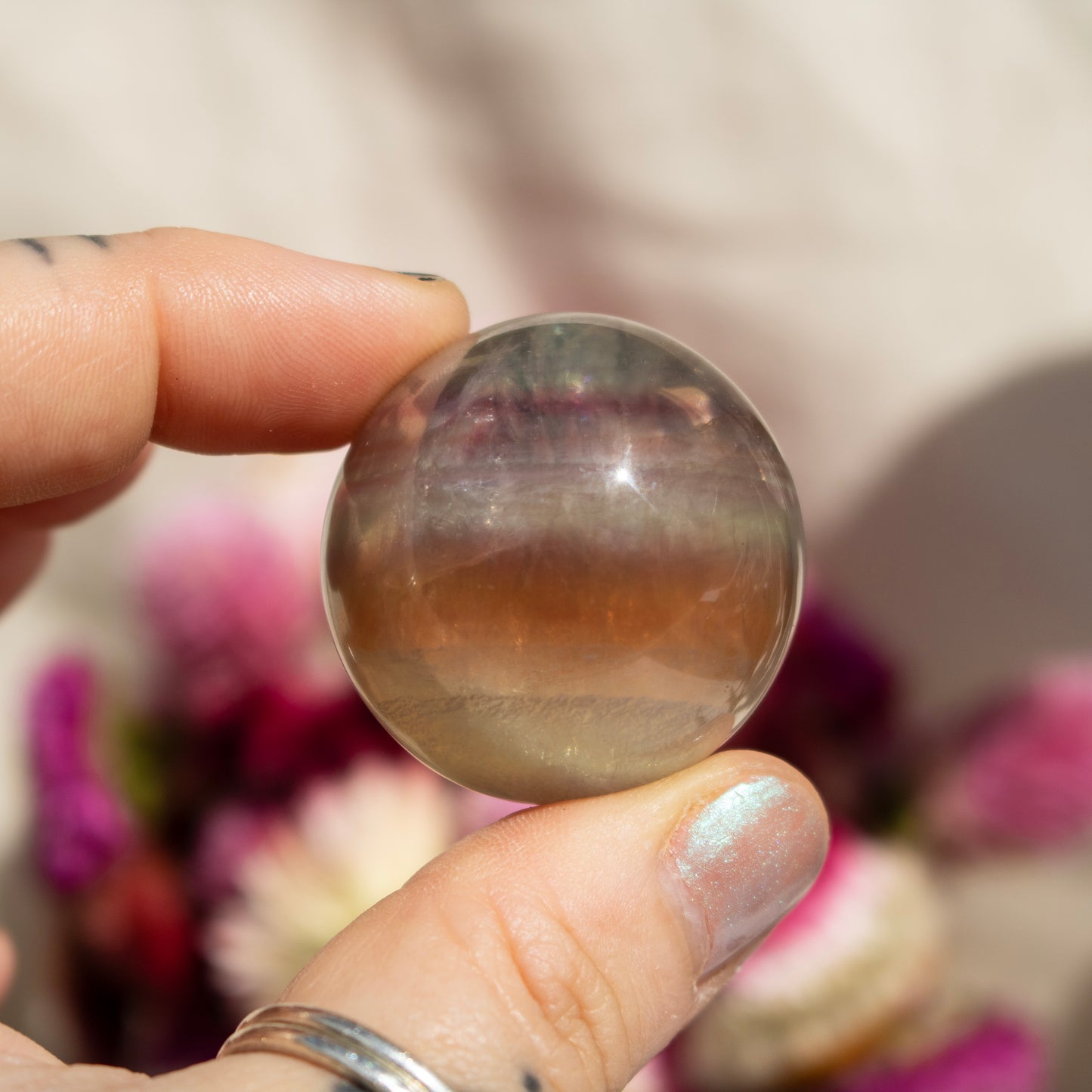 Candy Fluorite Sphere