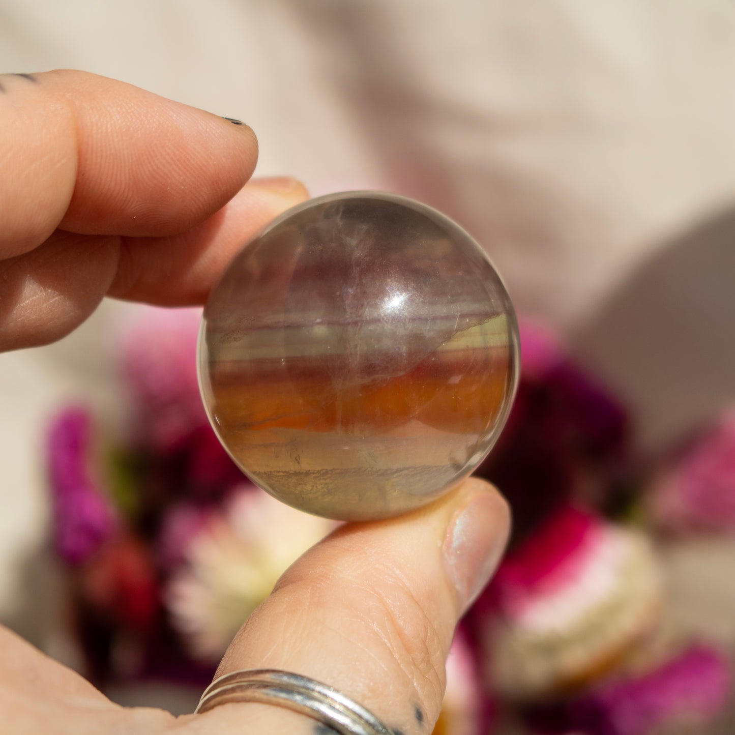 Candy Fluorite Sphere