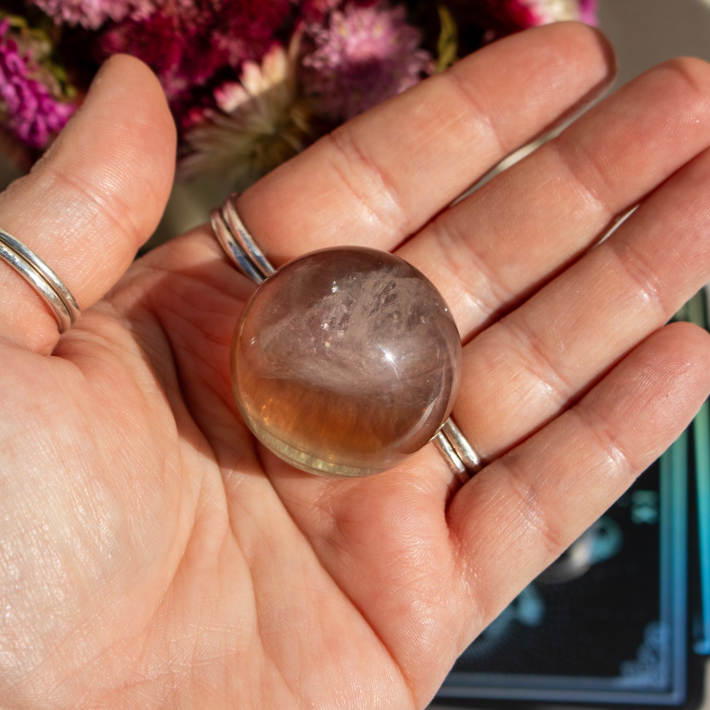Candy Fluorite Sphere
