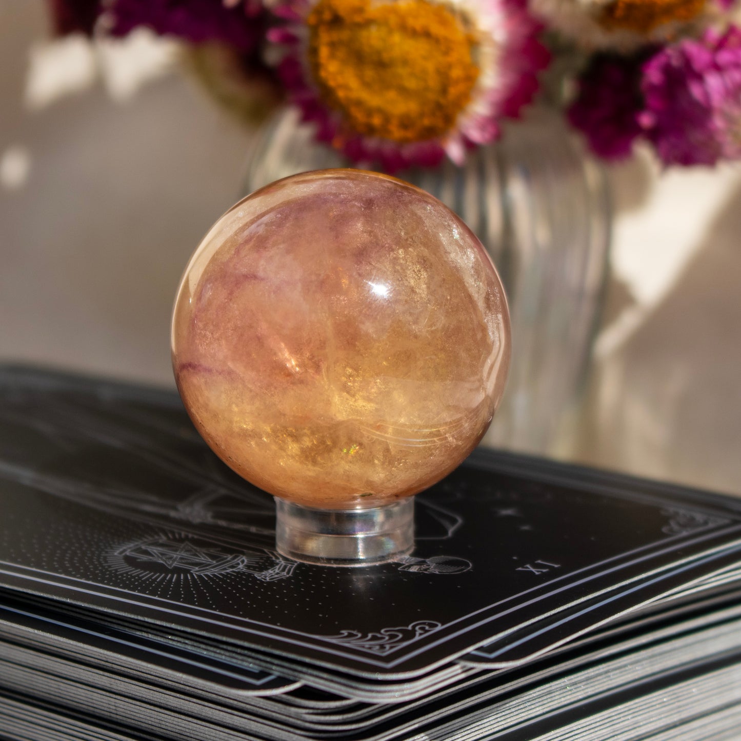 Candy Fluorite Sphere
