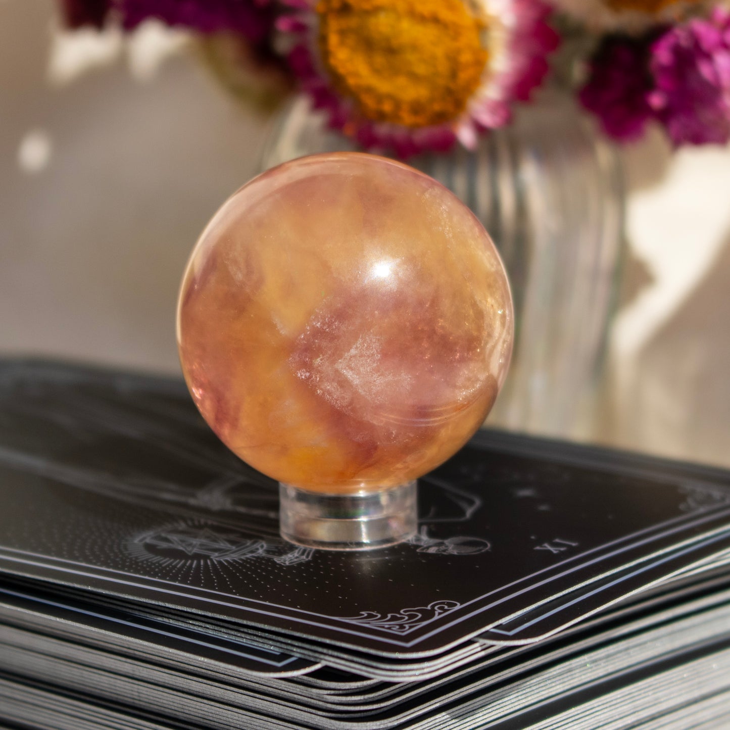 Candy Fluorite Sphere