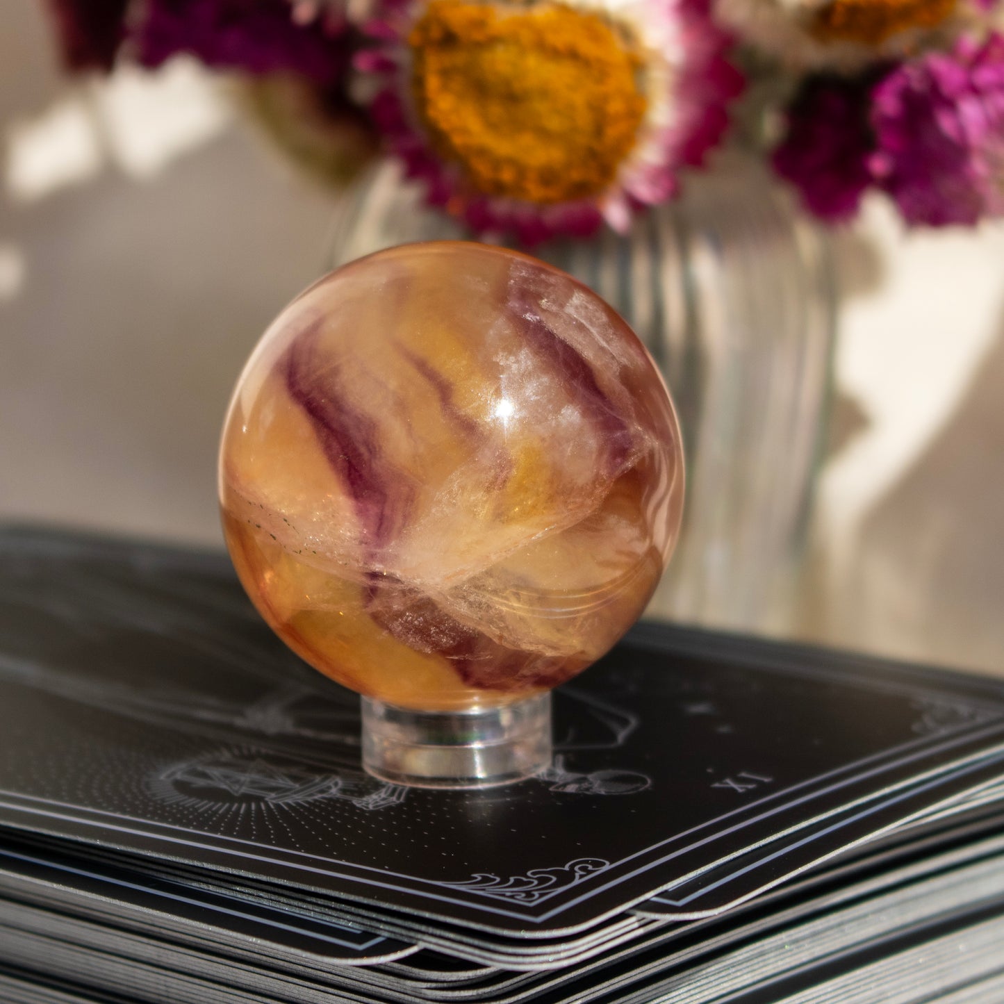 Candy Fluorite Sphere