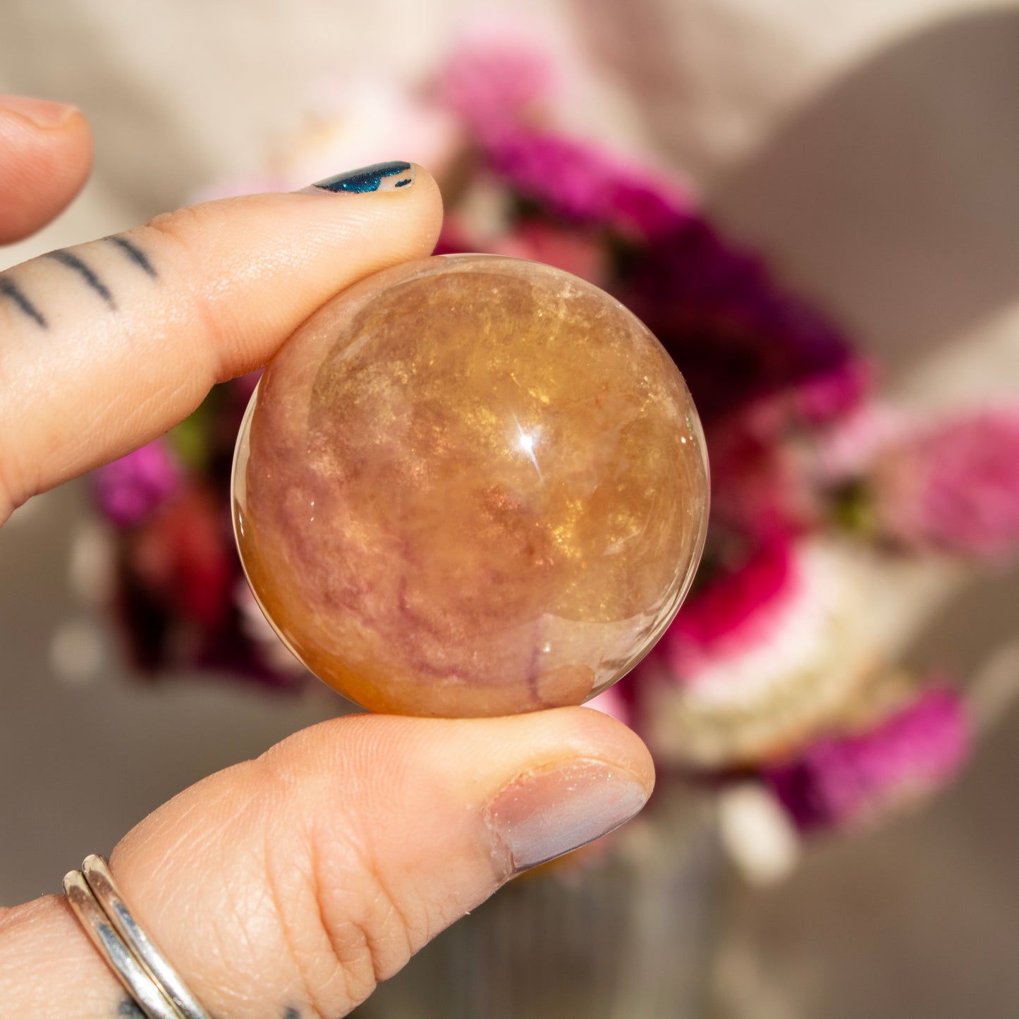 Candy Fluorite Sphere