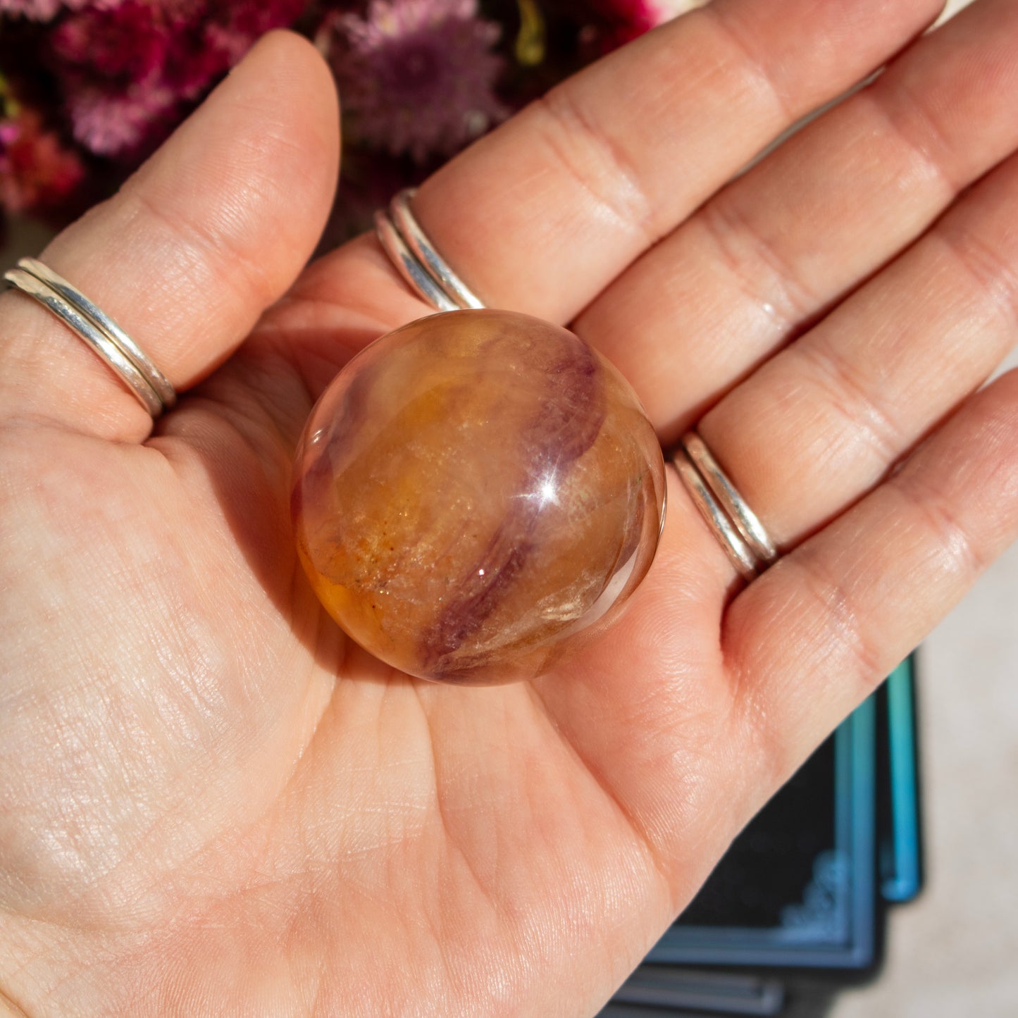 Candy Fluorite Sphere
