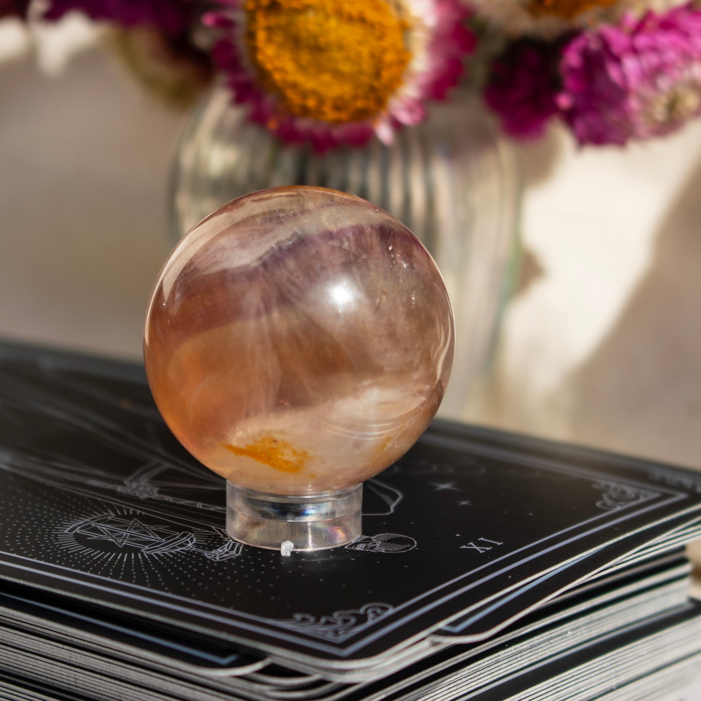 Candy Fluorite Sphere