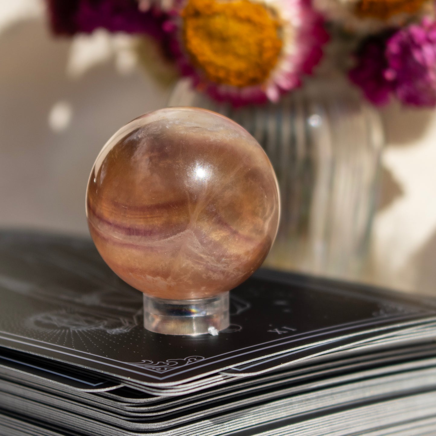 Candy Fluorite Sphere