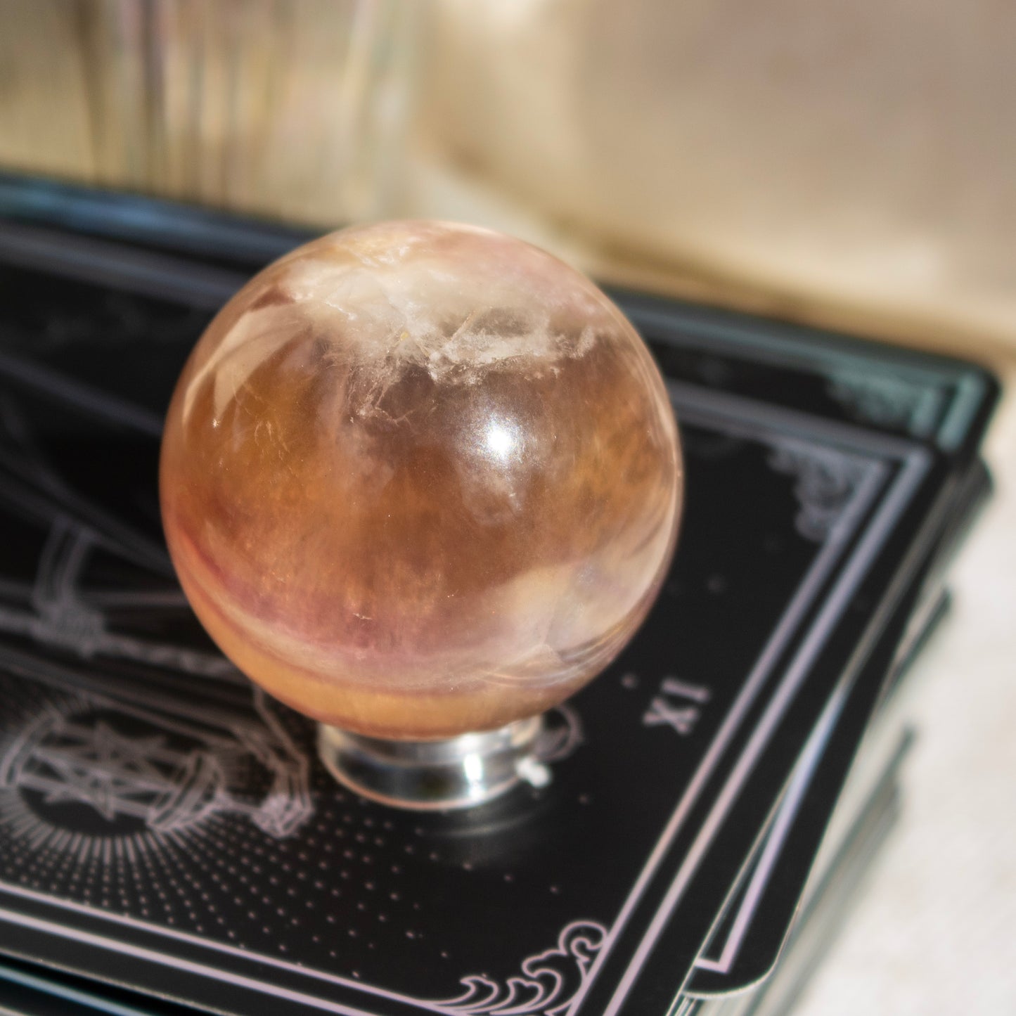 Candy Fluorite Sphere