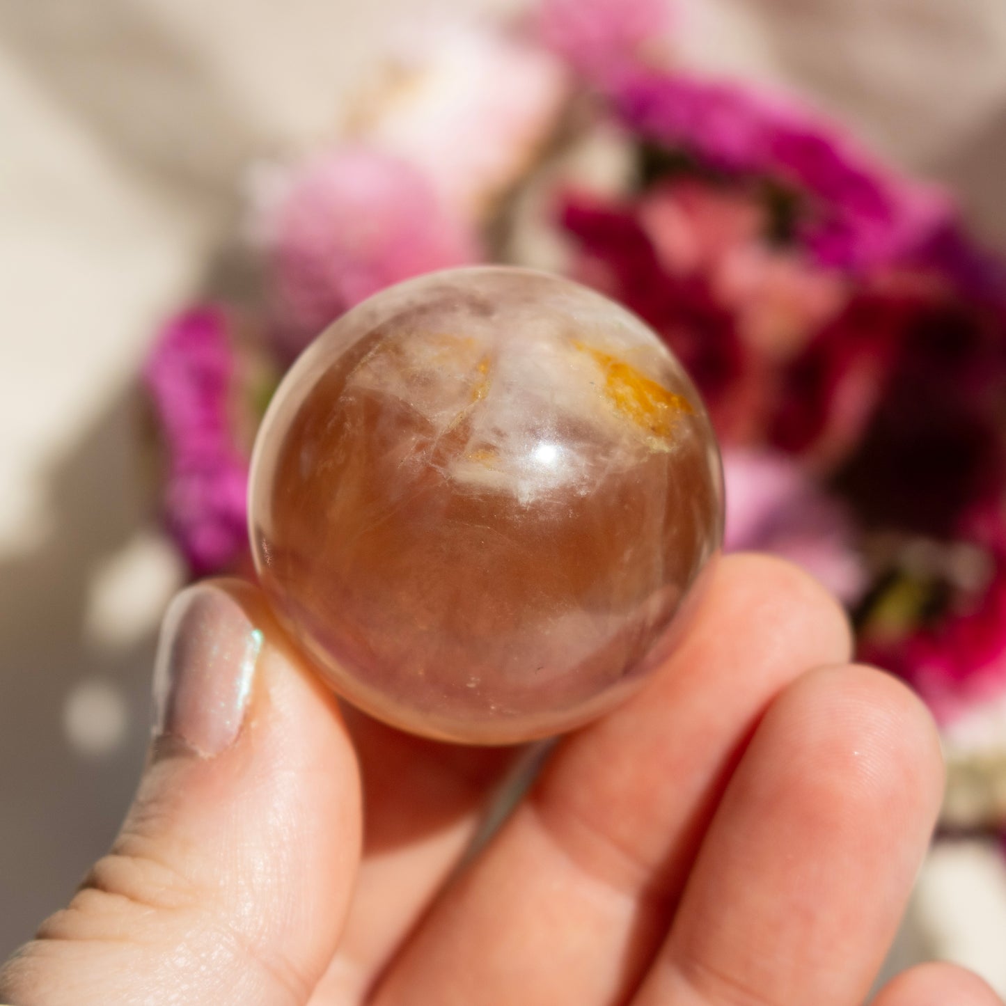 Candy Fluorite Sphere