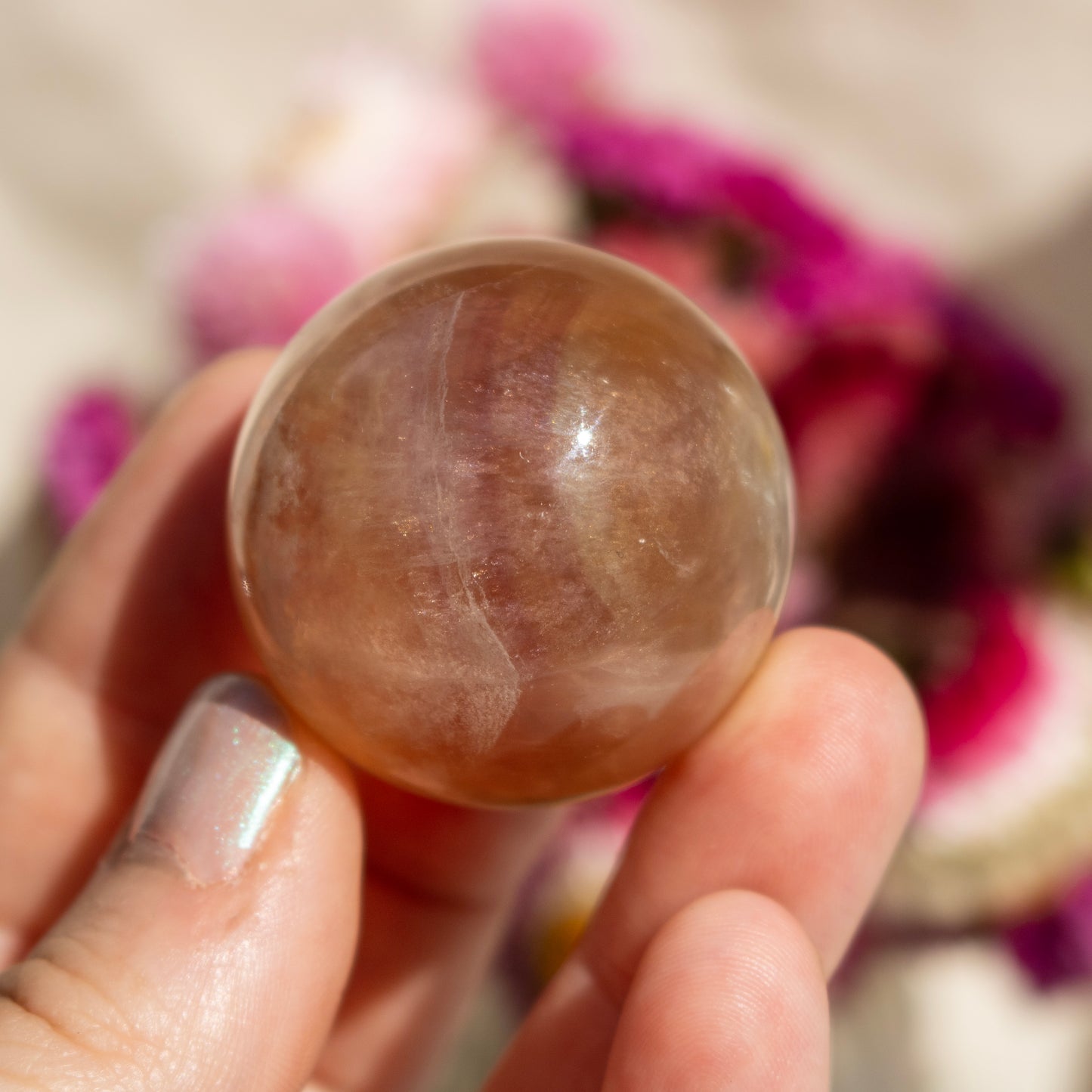 Candy Fluorite Sphere