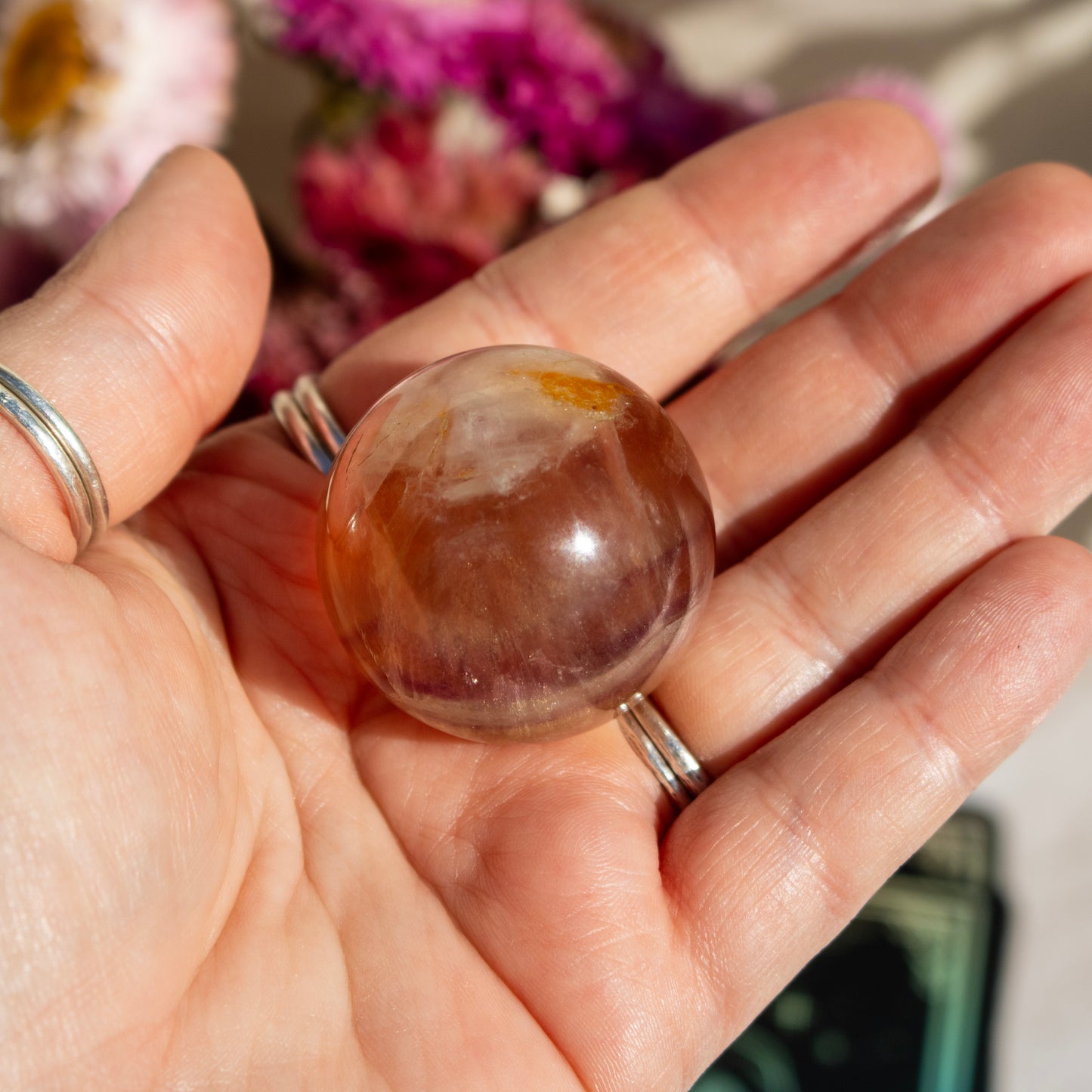 Candy Fluorite Sphere