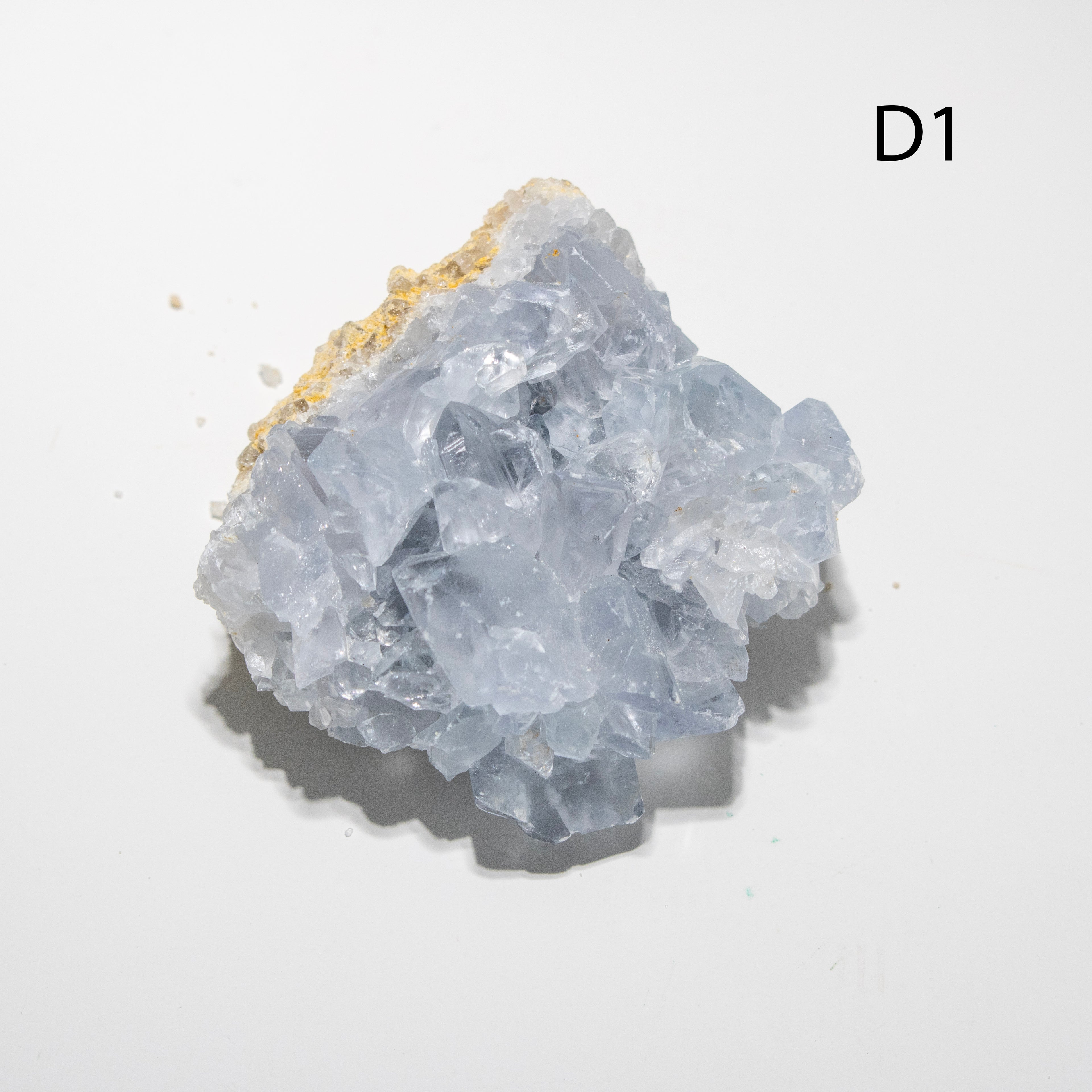 Crystal rock on a white background with 'D1' label