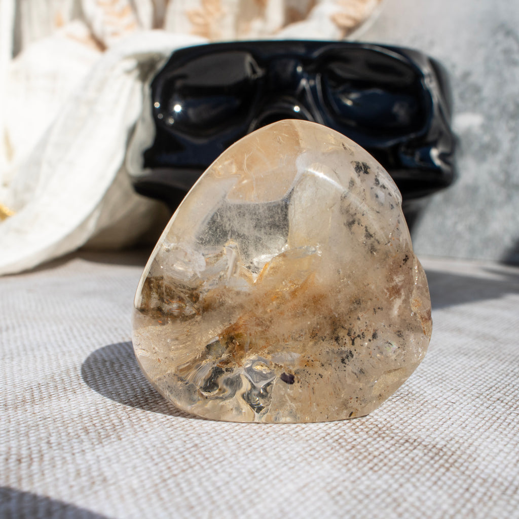 Polished Shaman Quartz Lens
