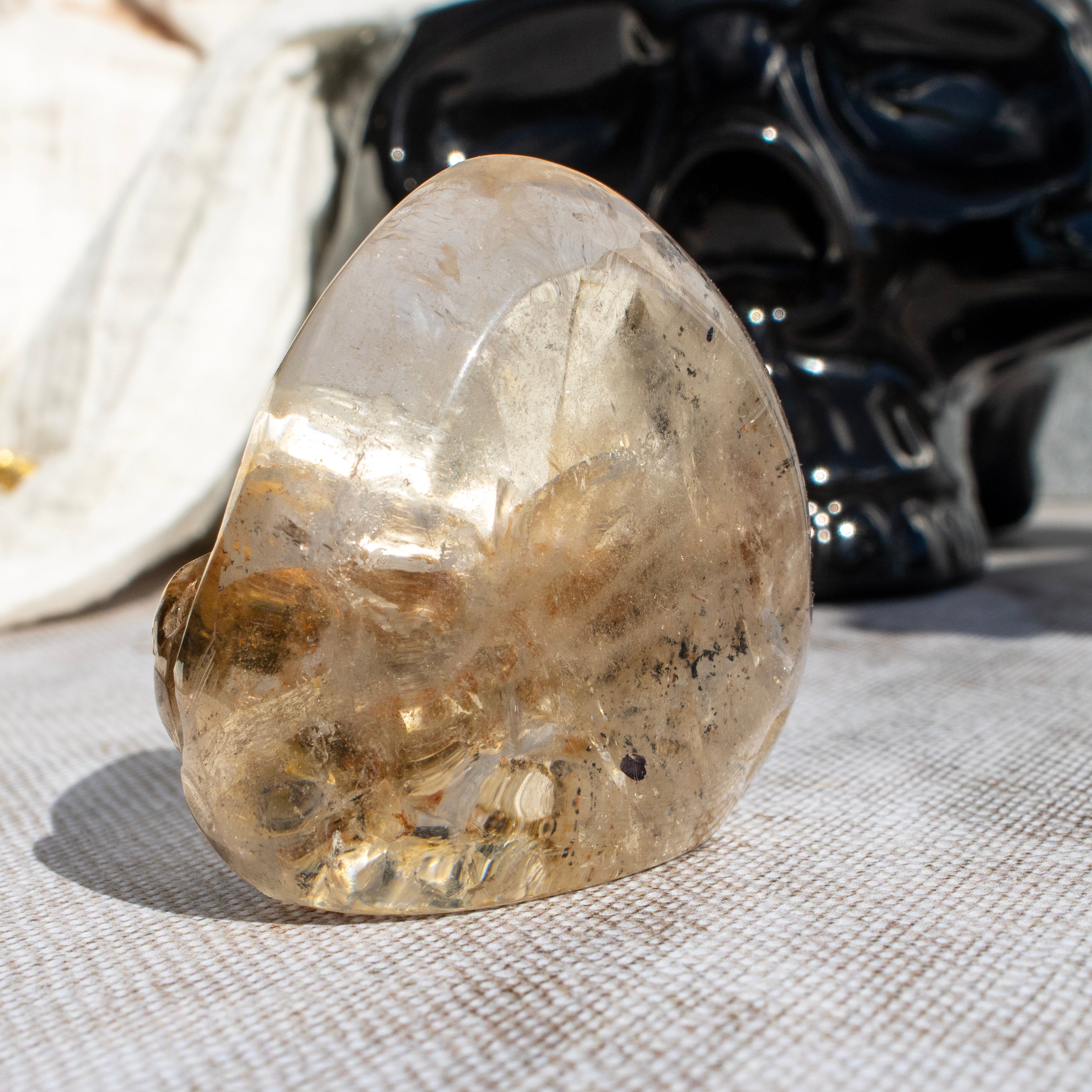 Polished Shaman Quartz Lens