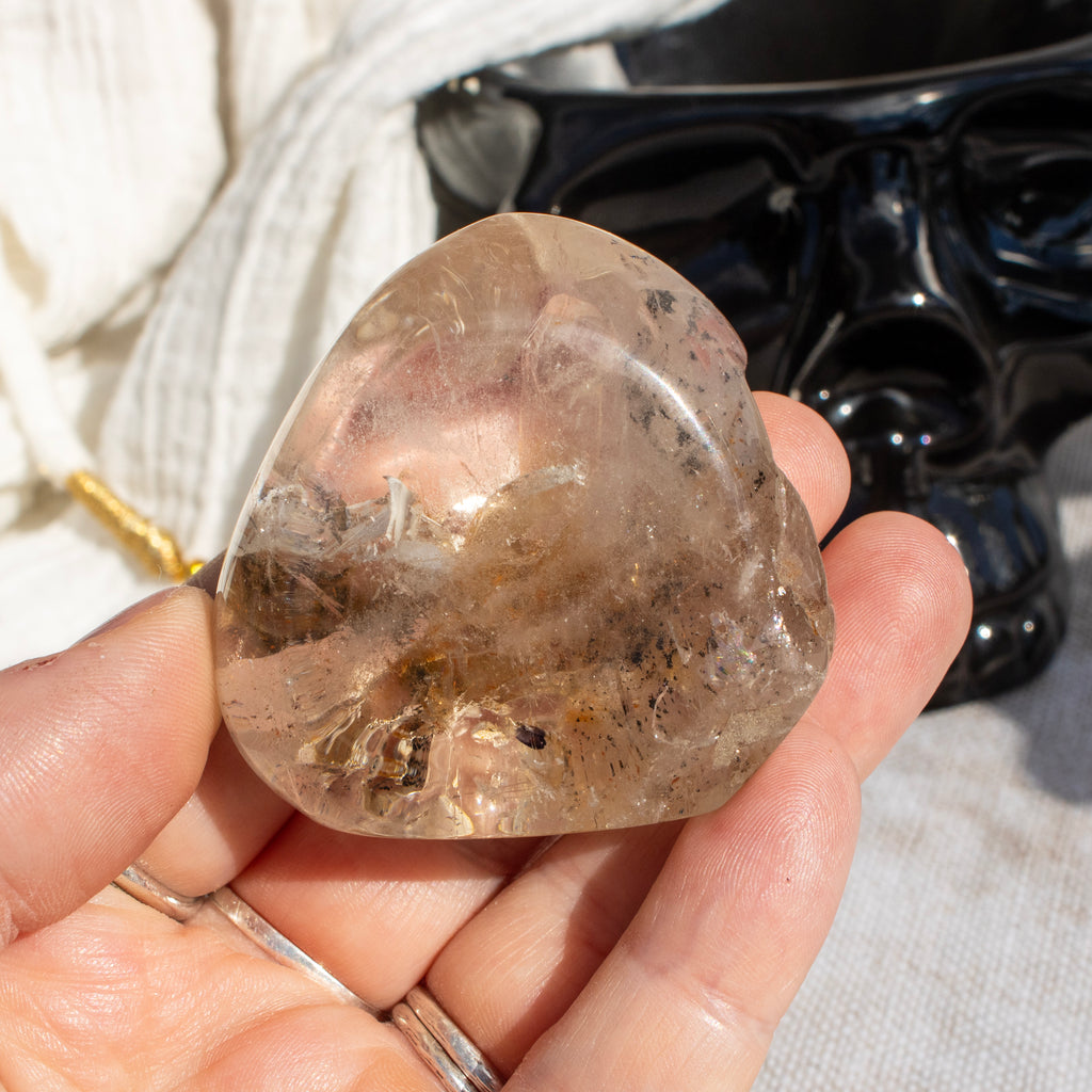 Polished Shaman Quartz Lens