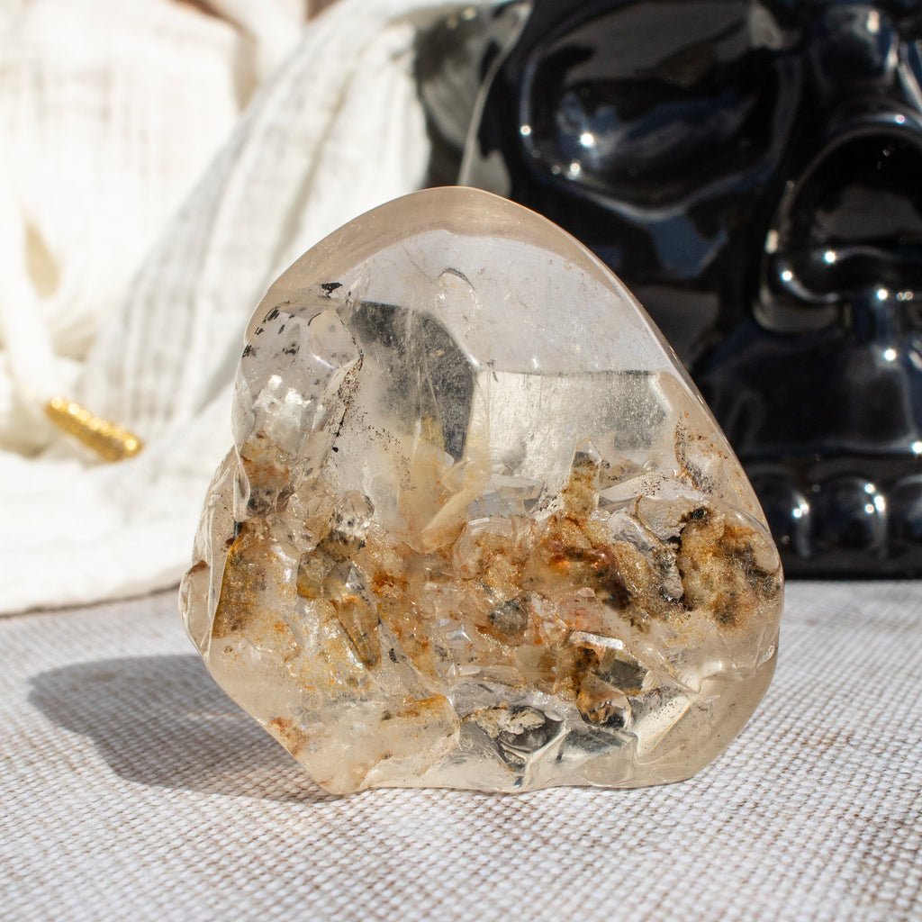 Polished Shaman Quartz Lens
