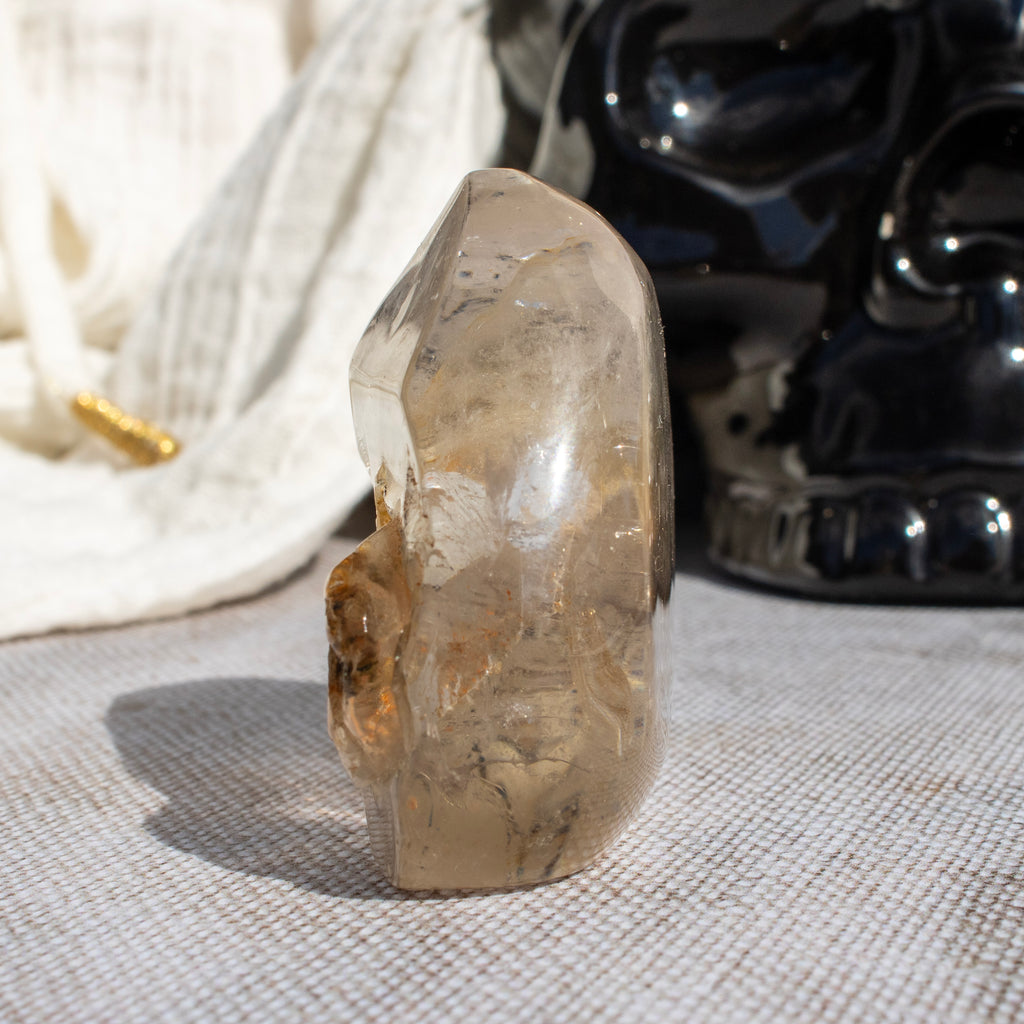 Polished Shaman Quartz Lens
