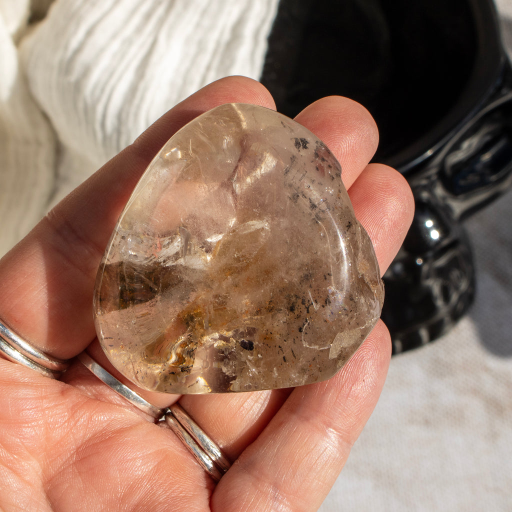 Polished Shaman Quartz Lens