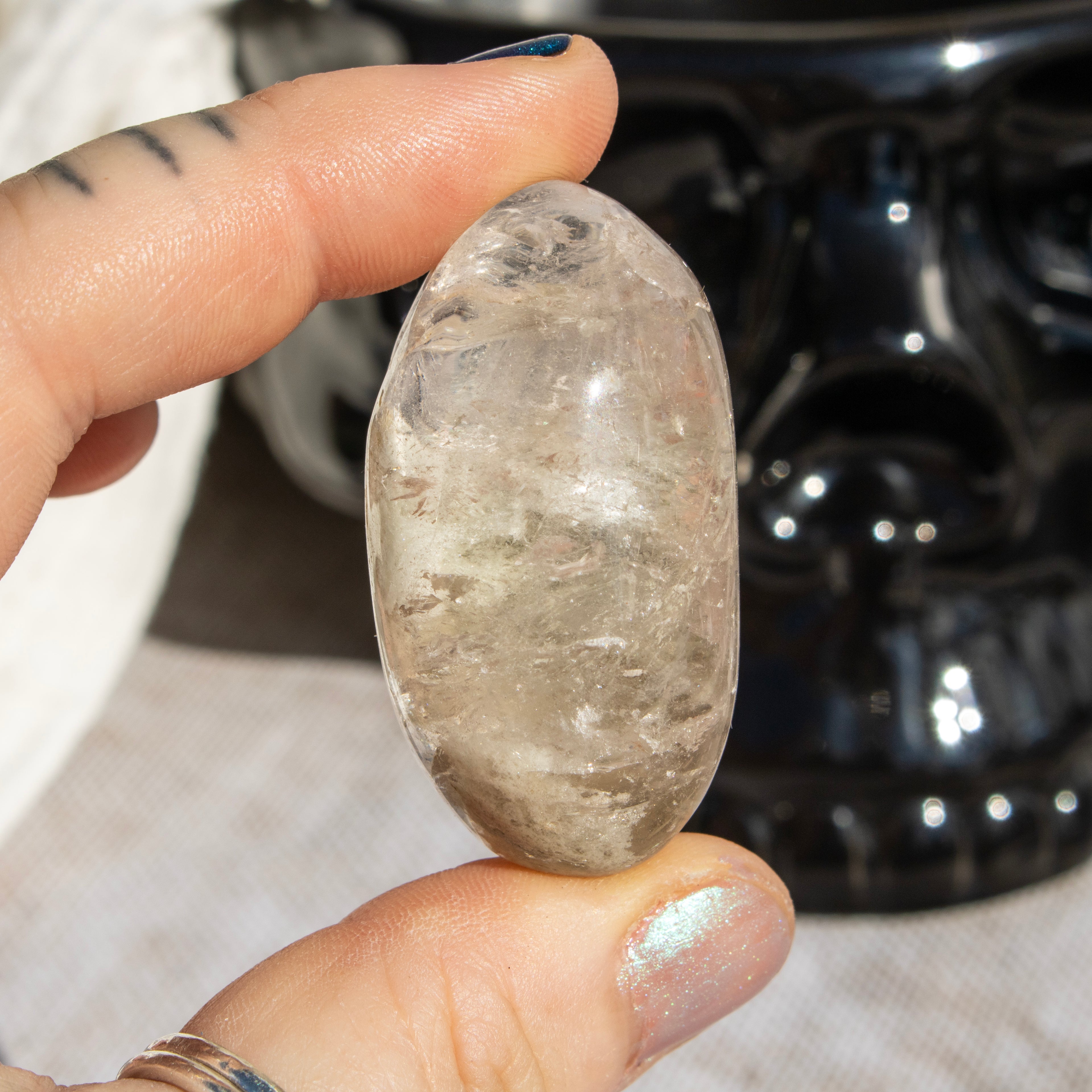 Polished Shaman Quartz Lens