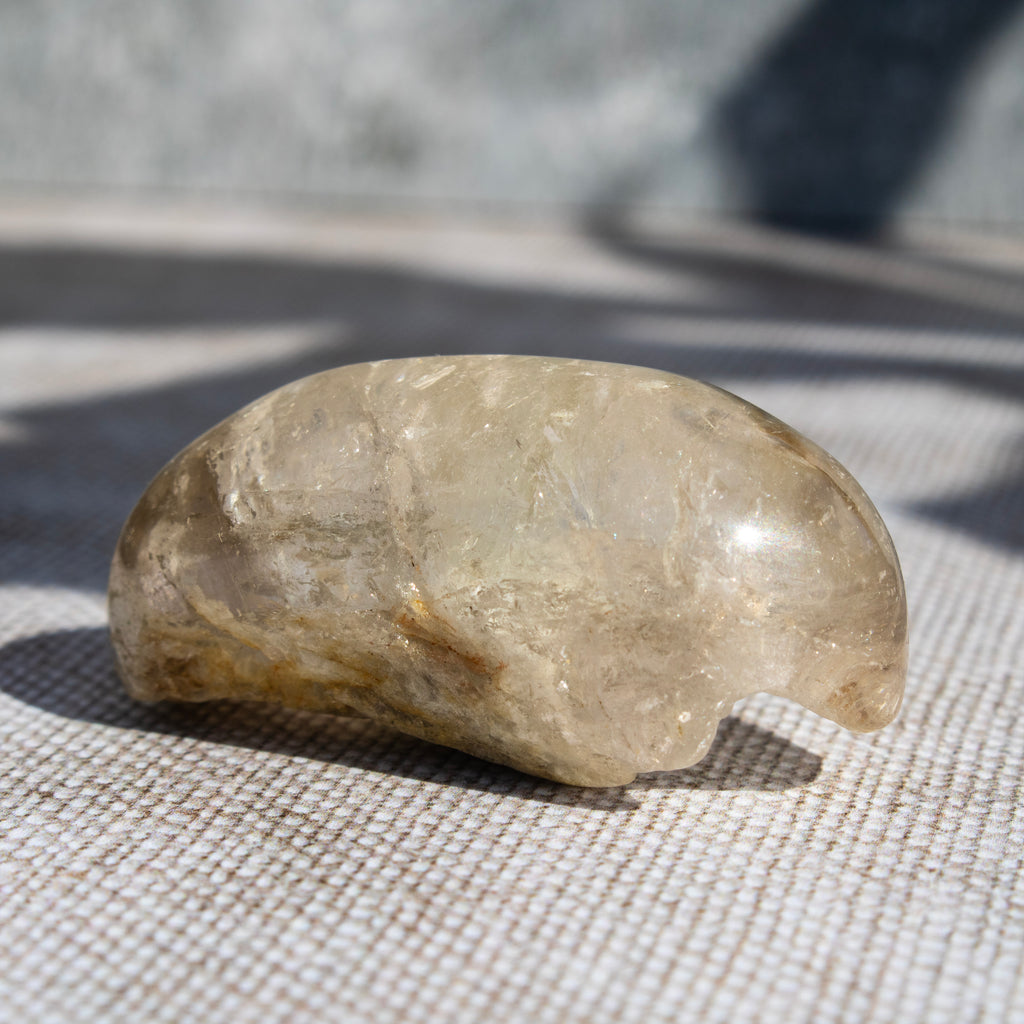 Polished Shaman Quartz Lens