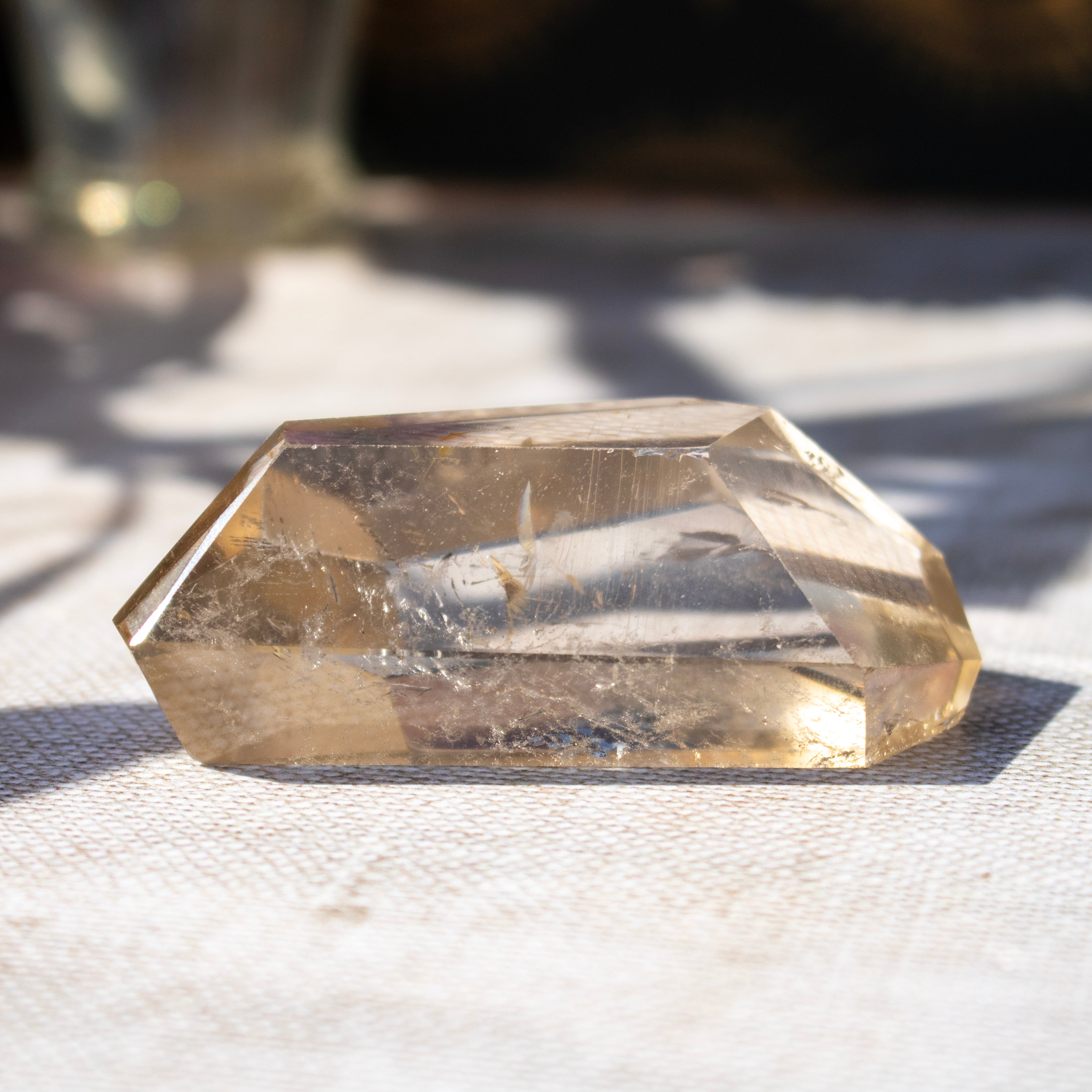 Polished Quartz Polyhedron
