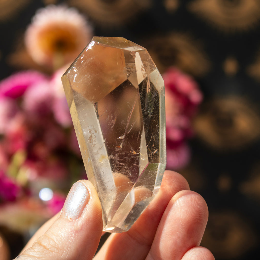 Polished Quartz Polyhedron