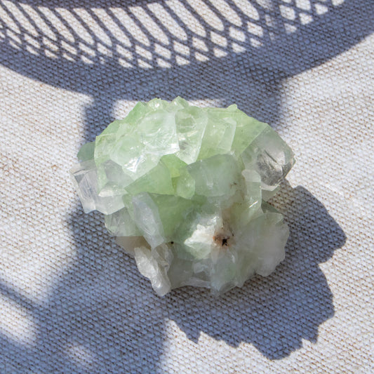 Green Apophyllite Crystal Cluster