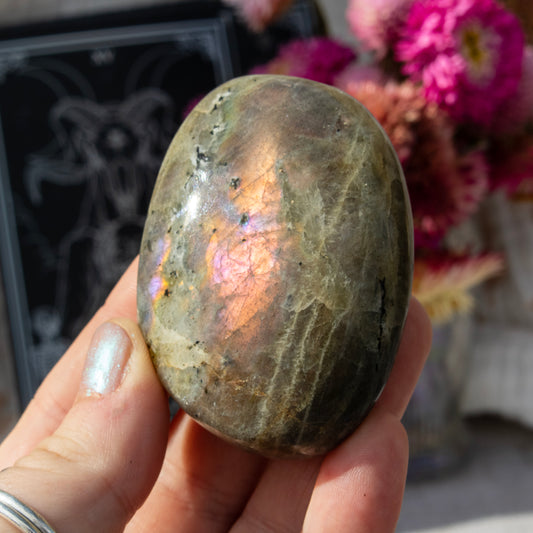 Labradorite Palmstone
