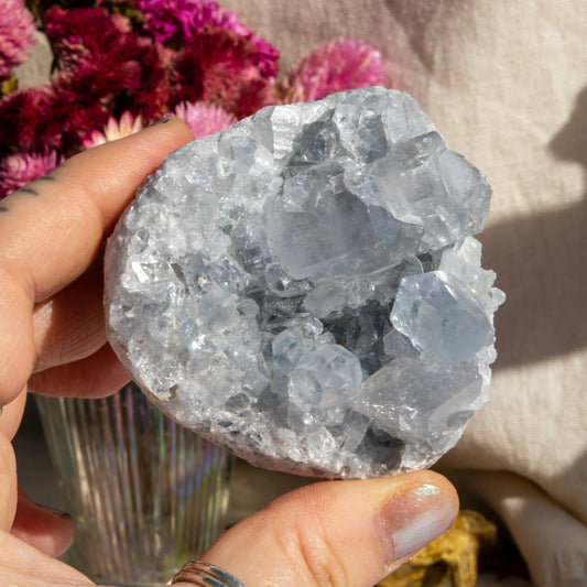 Celestite Cluster (Madagascar)