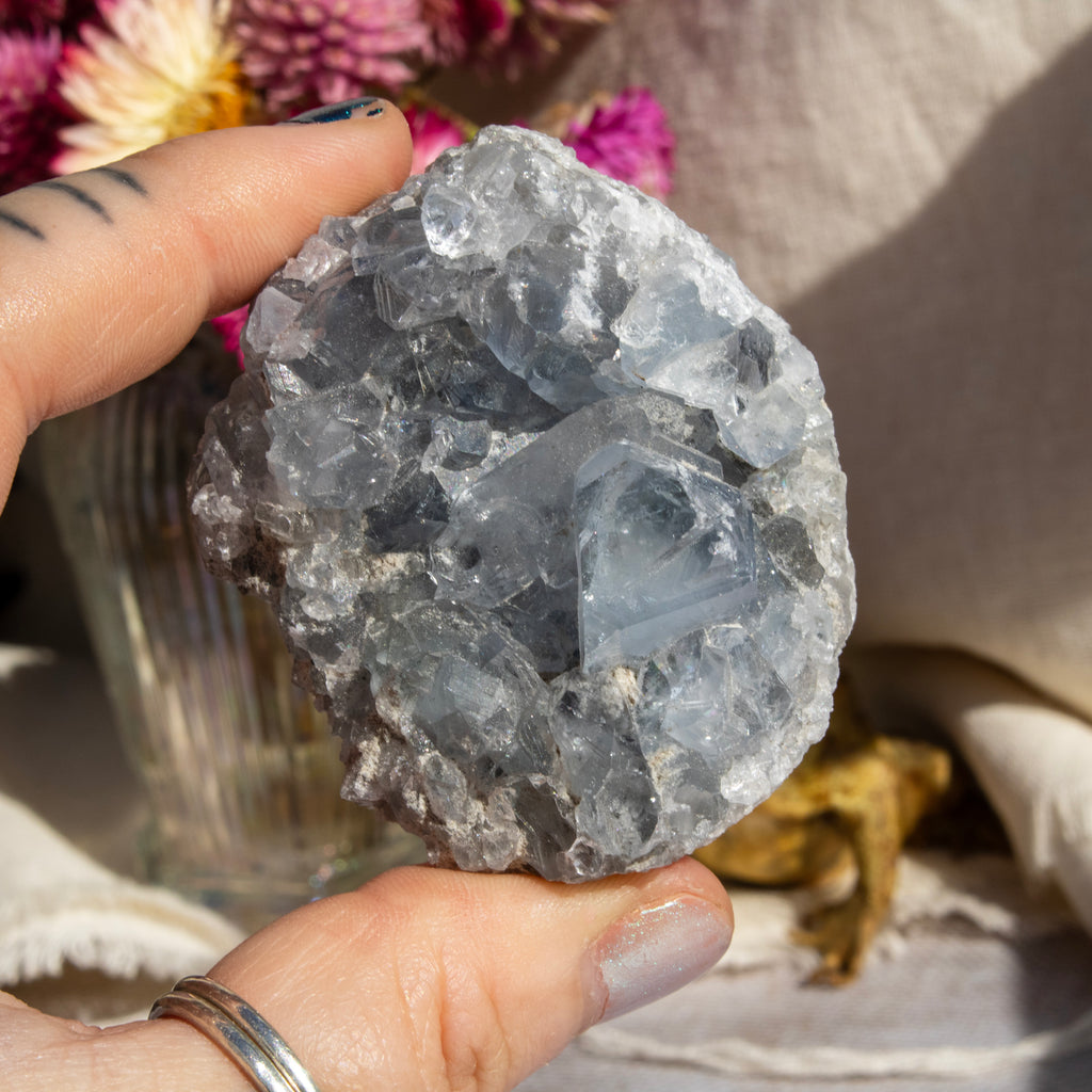 Celestite Cluster (Madagascar)