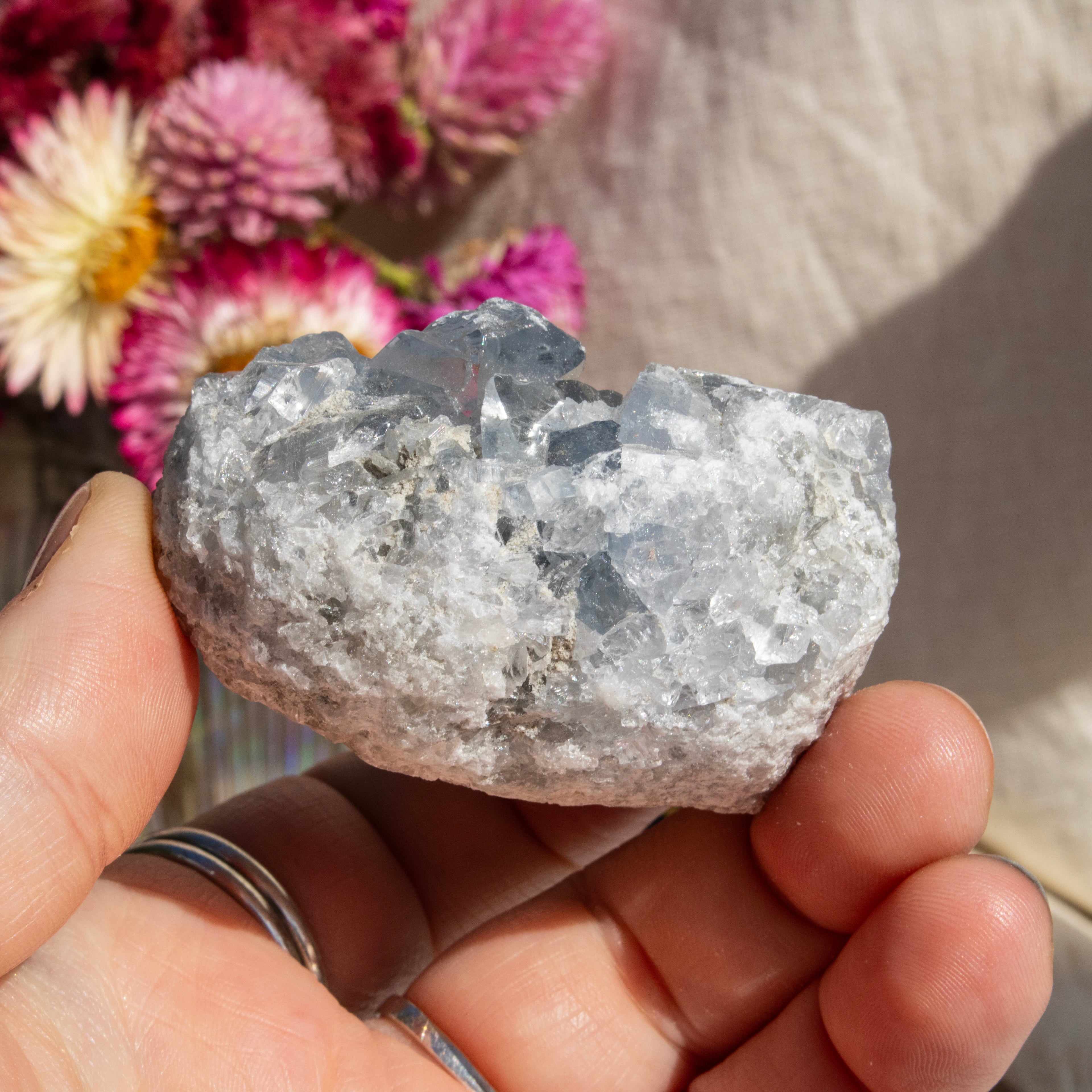 Celestite Cluster (Madagascar)