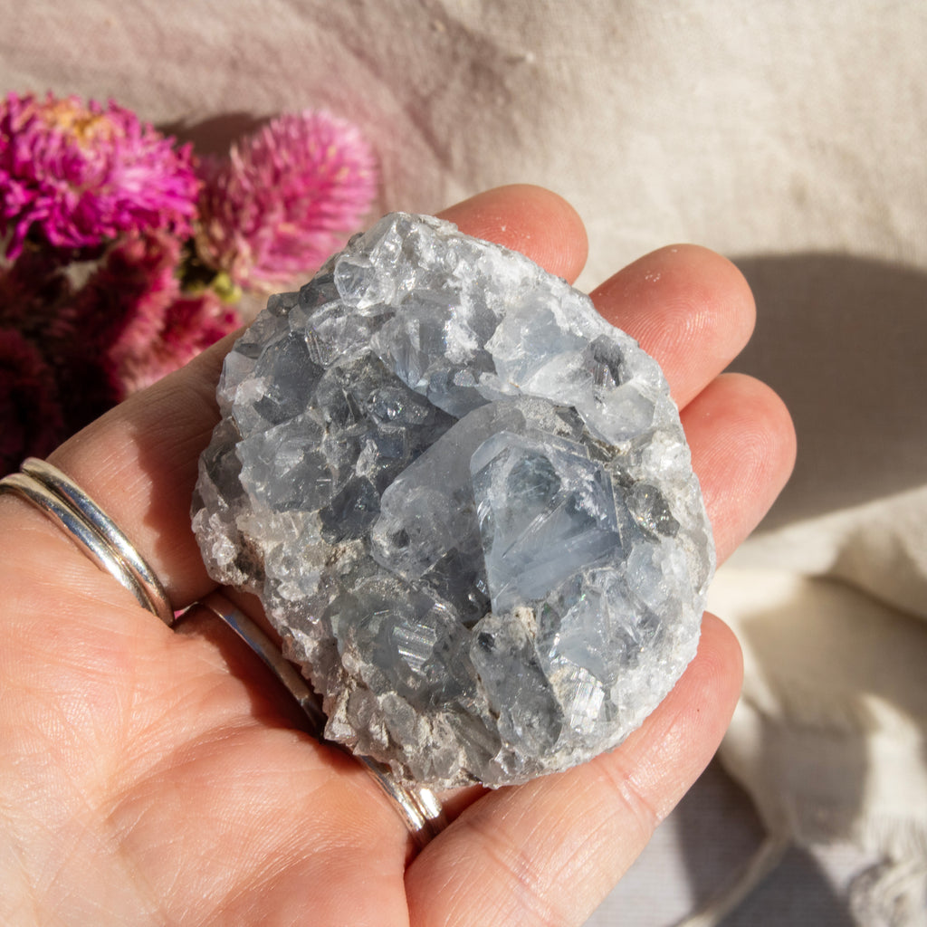 Celestite Cluster (Madagascar)