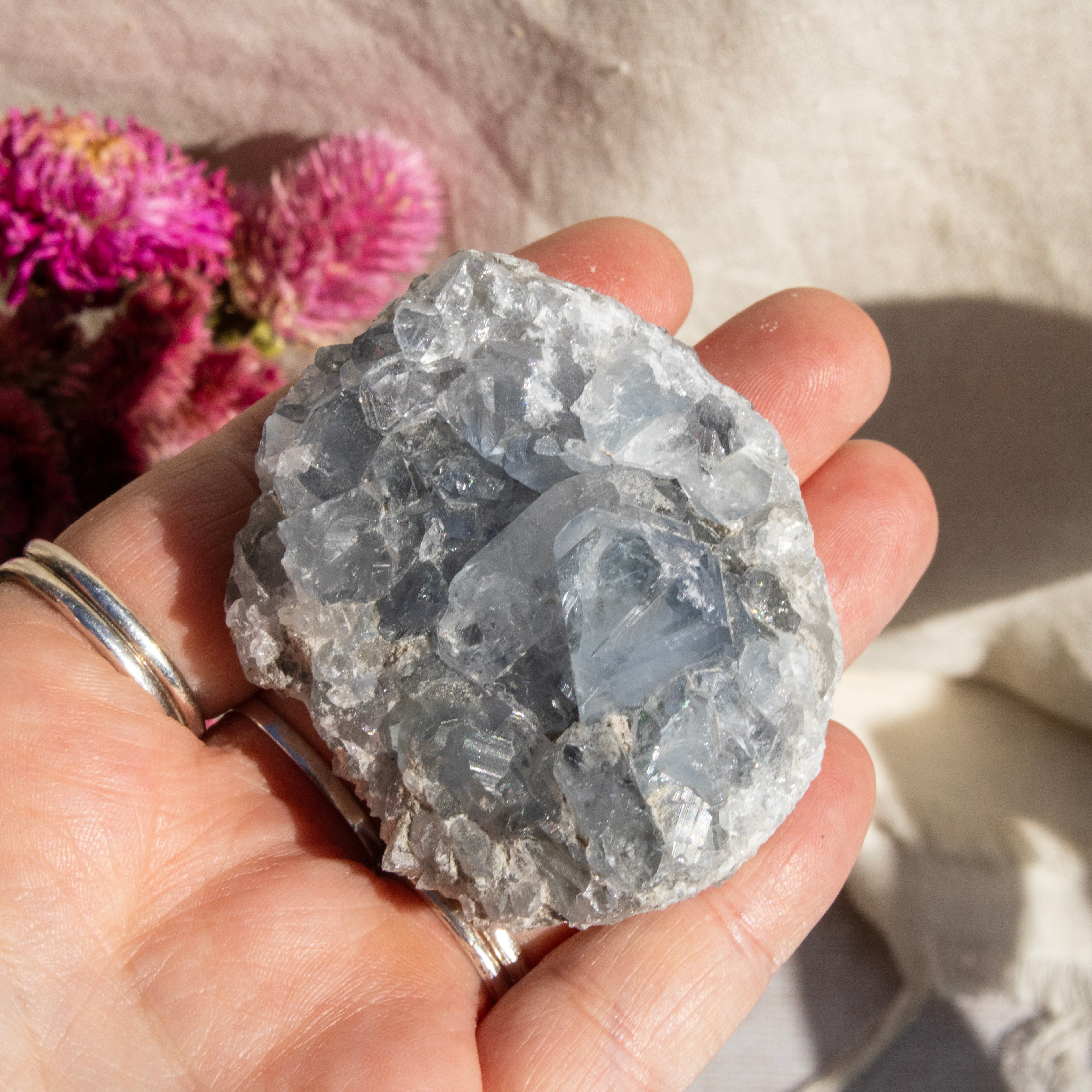 Celestite Cluster (Madagascar)